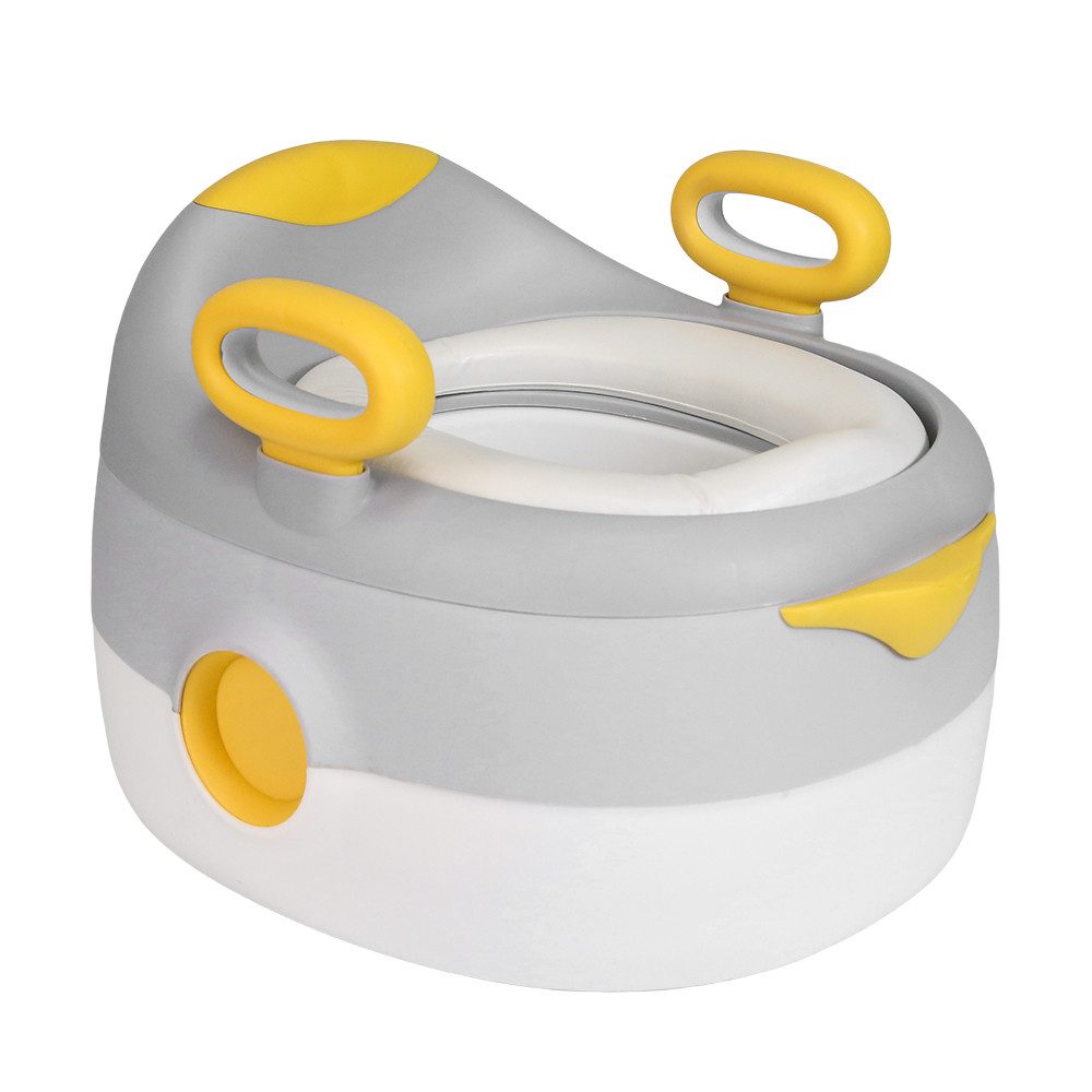 JEOBEST Toilettentrainer Kinder-Töpfchen, Kindertoilette Töpfchentraining für Babys, (1-tlg. kinderpflege-Set - Töpfchen) abnehmbar, mit Griffe