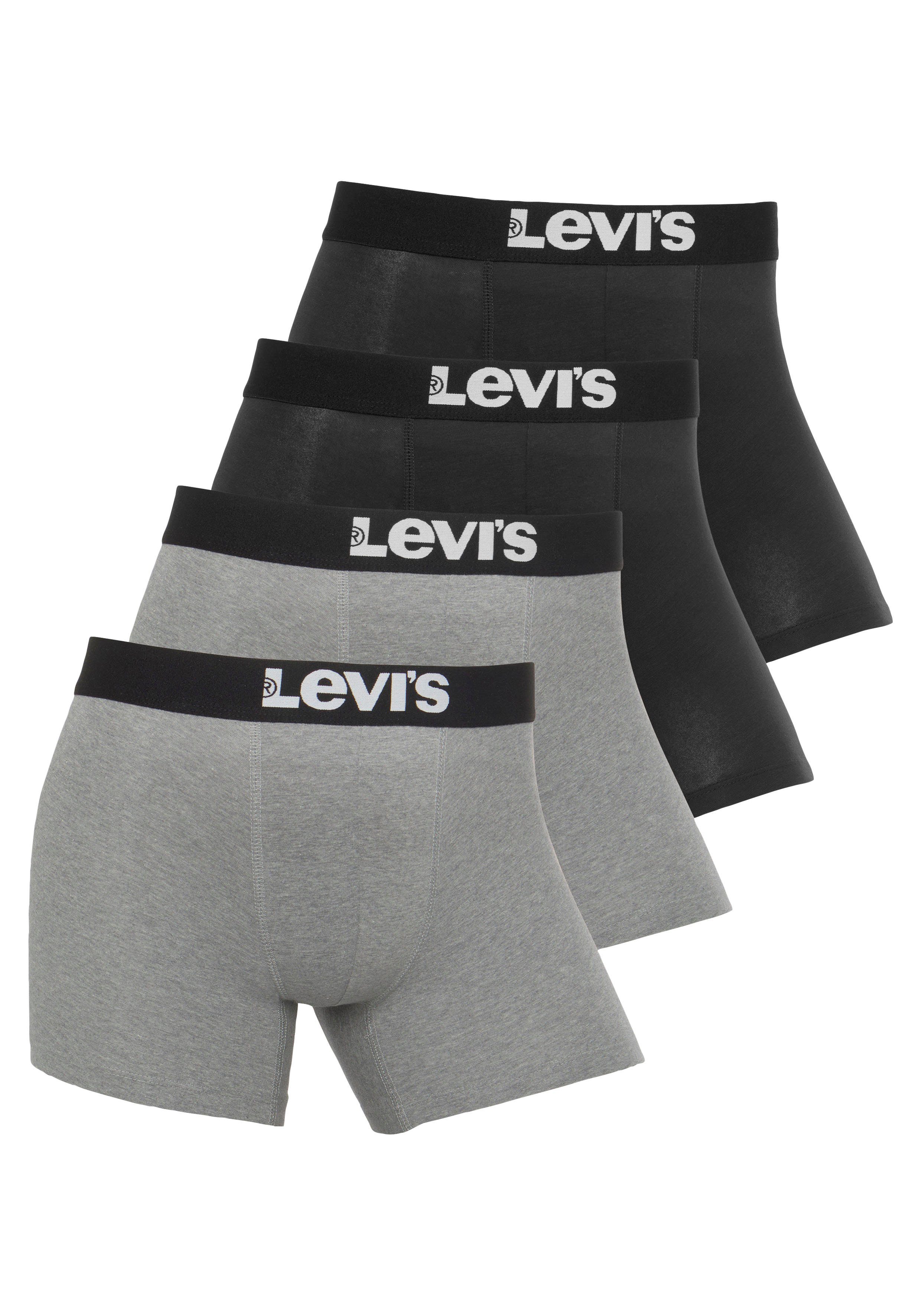 Boxershorts Men Solid Logo Boxer 4er Pack