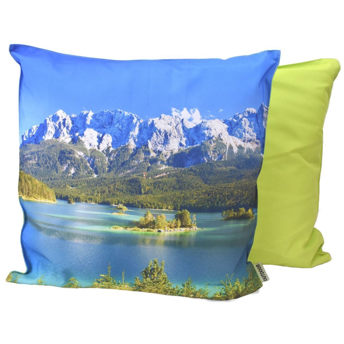 Marabellas Shop Sitzkissen Dekokissen 45x45cm Stuhlkissen wasserabweisend 17 Sommer-Motive, Outdoor