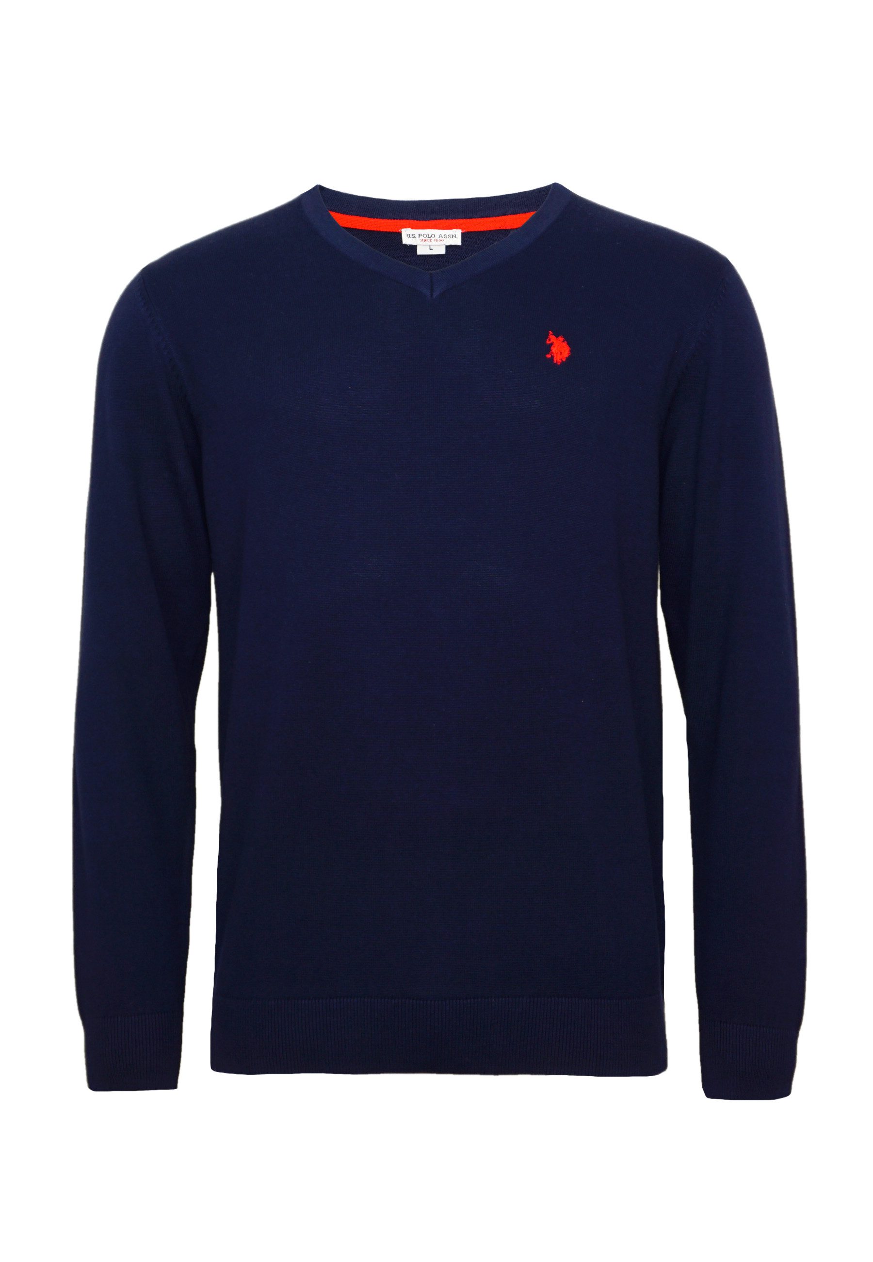 U.S. Polo Assn. Strickpullover Strickpullover Pullover V-Neck (1-tlg) günstig online kaufen