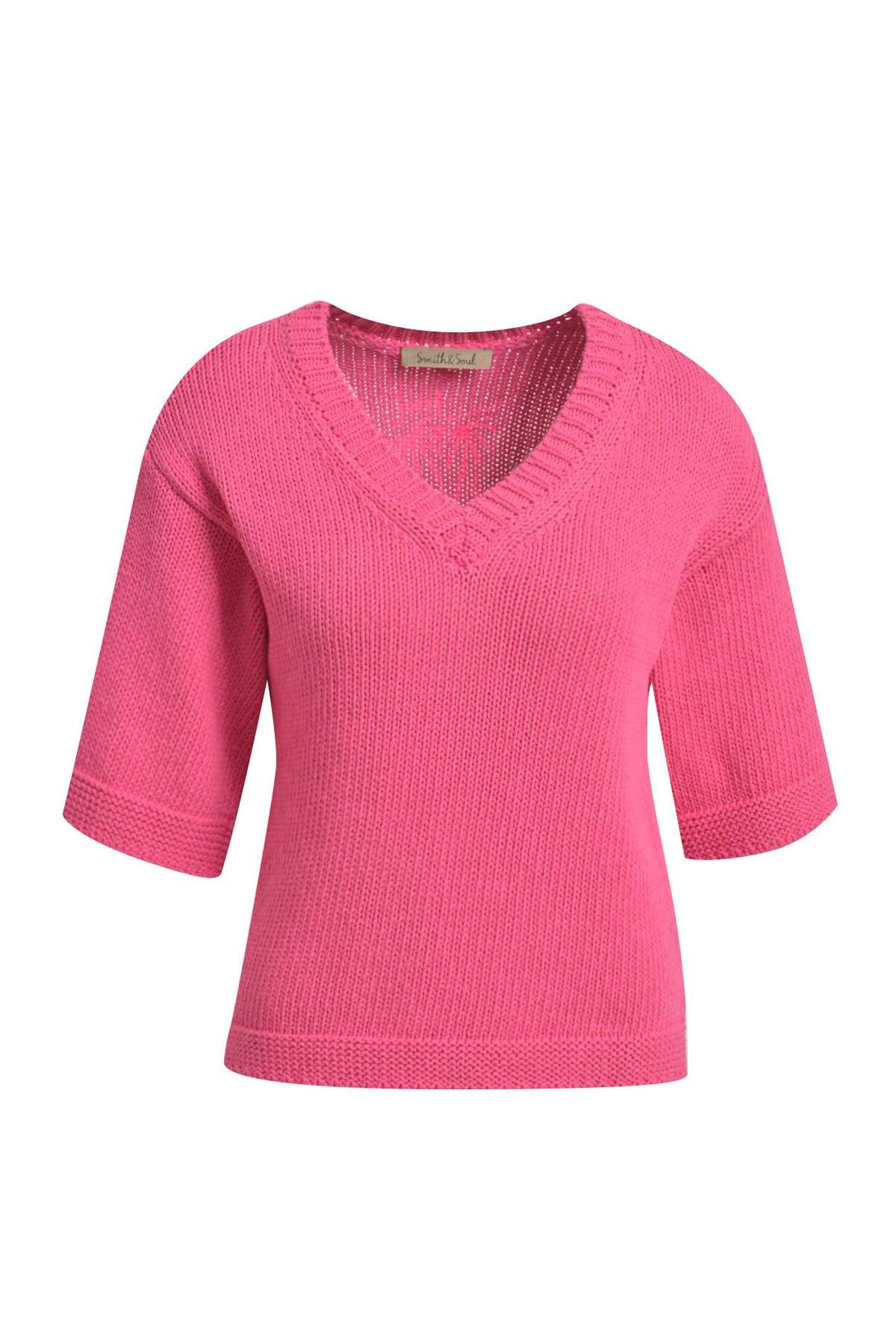 Smith & Soul Strickjacke V-NECK PULLOVER günstig online kaufen