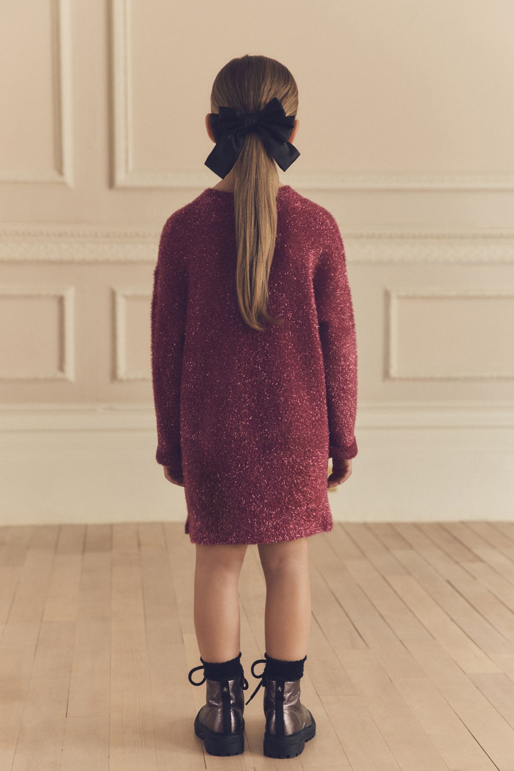 Next Strickkleid Funkelndes Pulloverkleid (1-tlg)