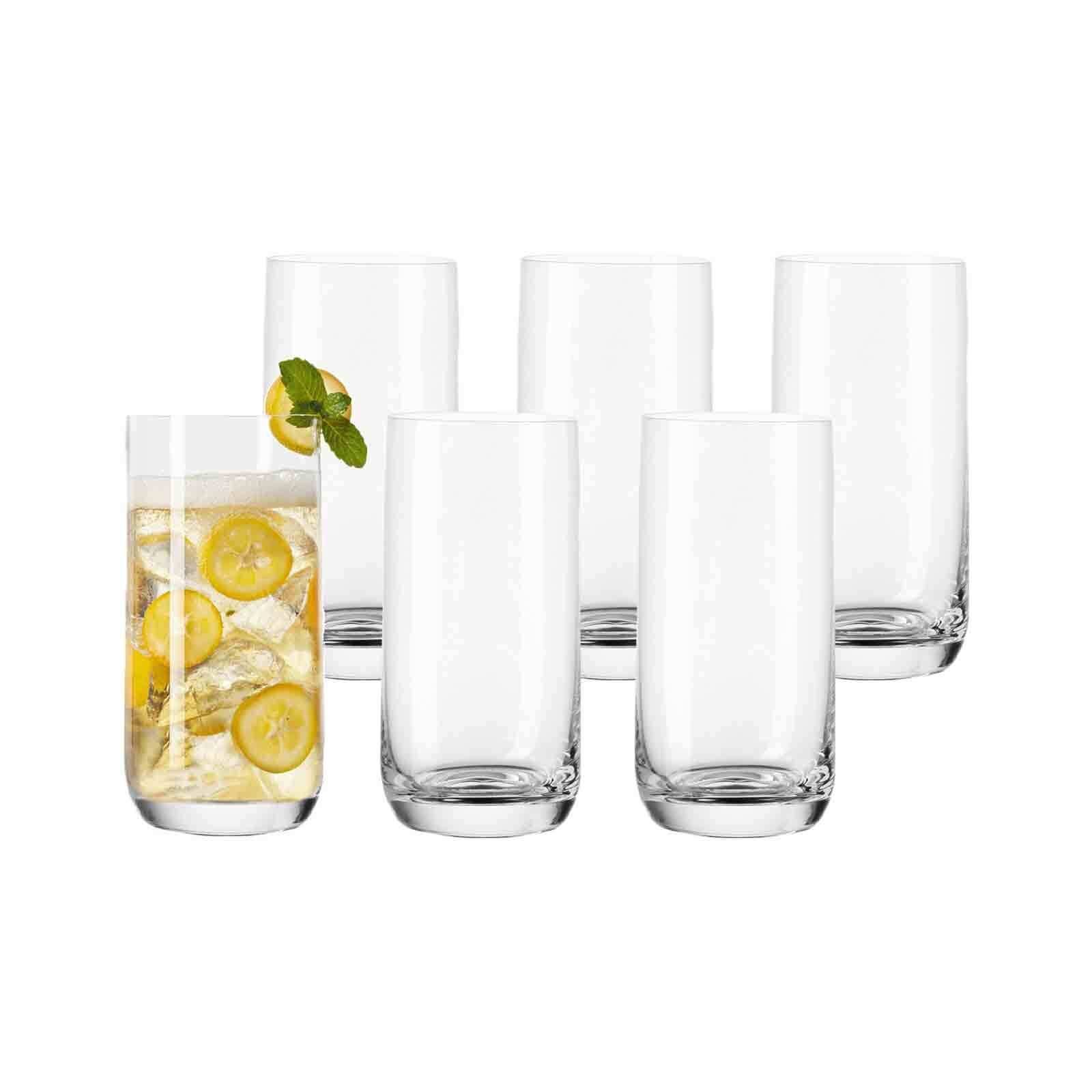 LEONARDO Glas Daily Trinkgläser 230 ml 6er Set, Glas