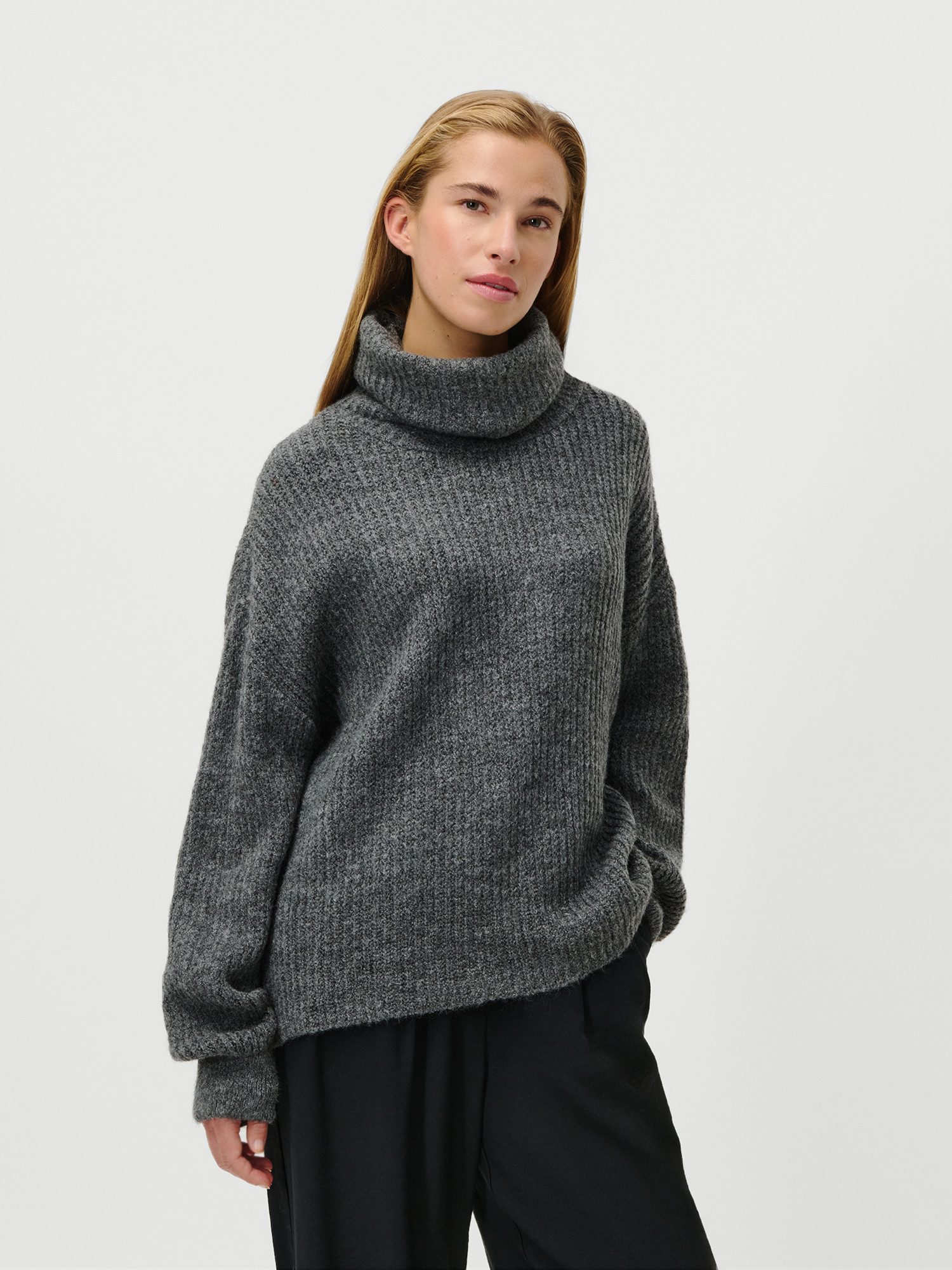 LeGer Strickpullover Jarine, LeGer by Lena Gercke Loose fit mit Rundhalsaus günstig online kaufen
