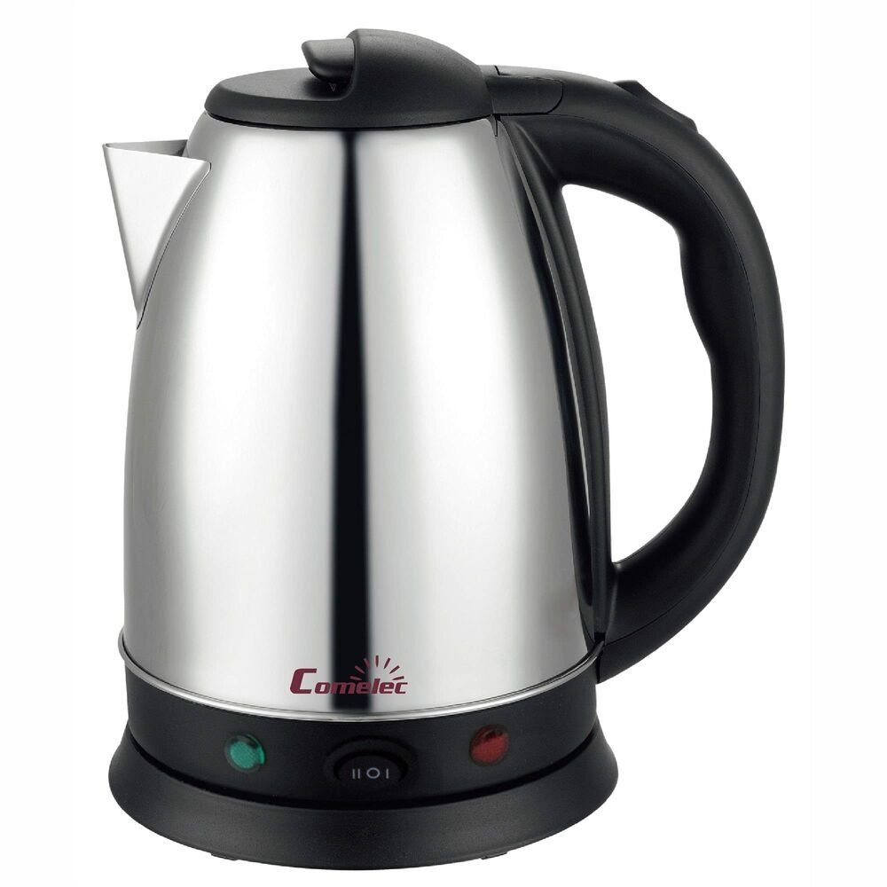 Wasserkocher Comelec Wasserkocher COMELEC WK7320 1500W 1,8 L Edelstahl Wasserkessel