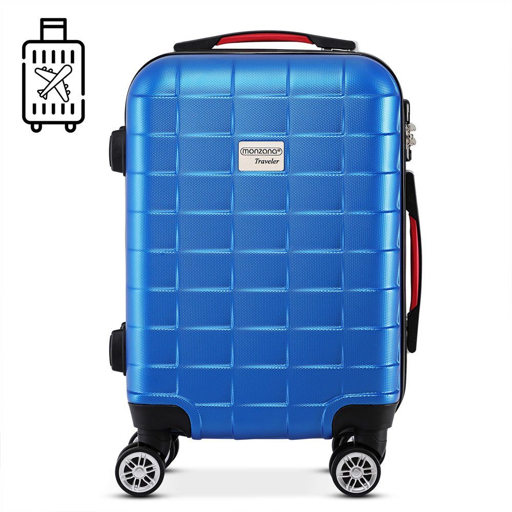 monzana Hartschalen-Trolley Exopack Line, 4 Rollen