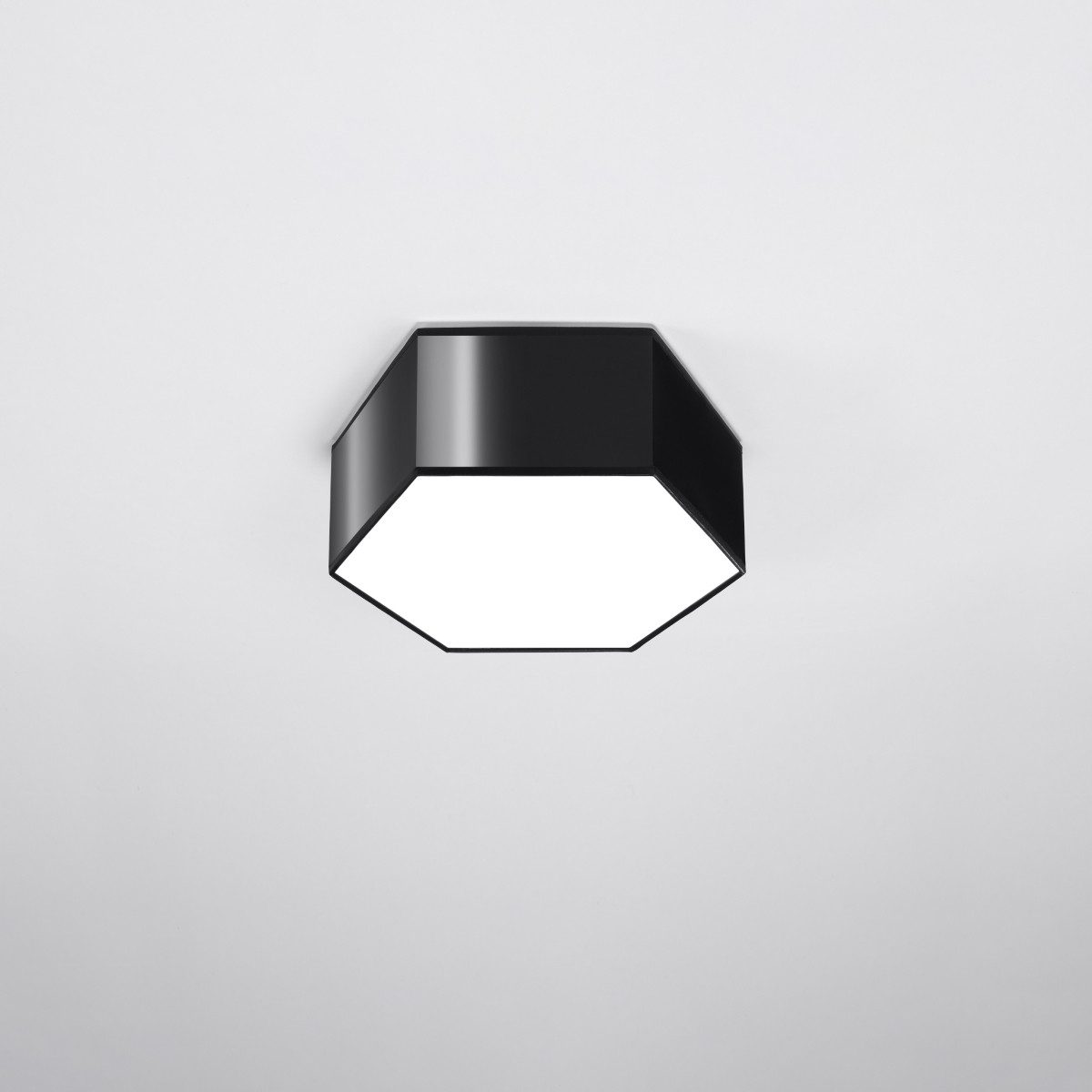 SOLLUX lighting Deckenleuchte Deckenleuchte Sunde 11 Schwarz, Nicht enthalten