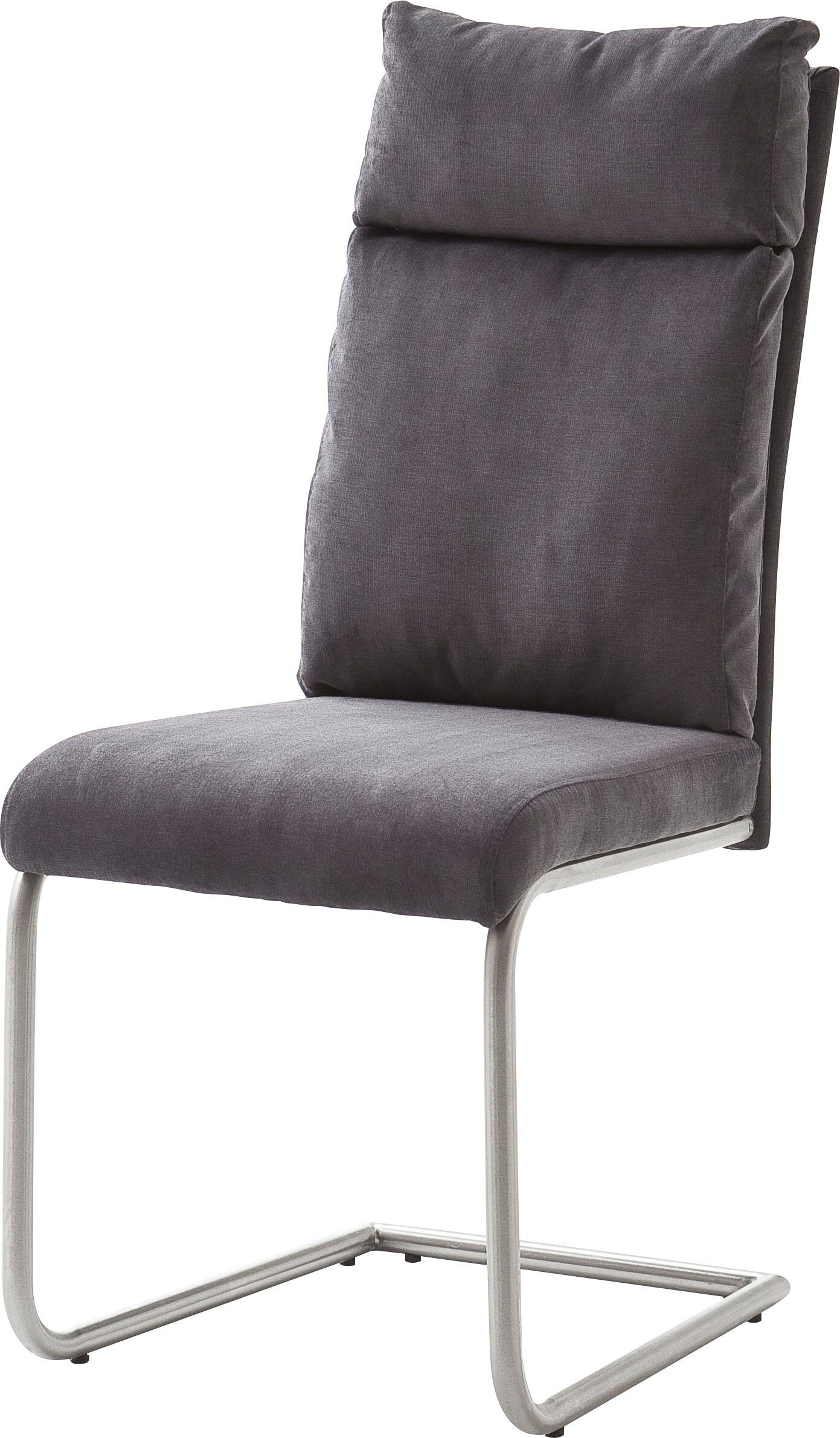 bis (Set, 2 kg, MCA PIA St), Freischwinger Kissenoptik Stuhl belastbar 120 furniture