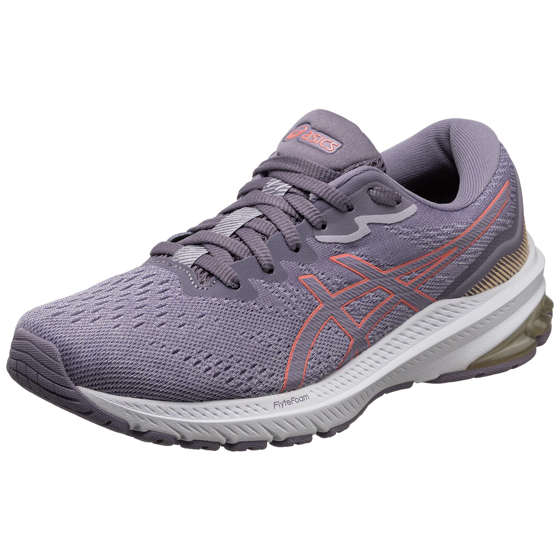 Damen Asics 11 weiß Laufschuh violett Laufschuh GT-1000 /