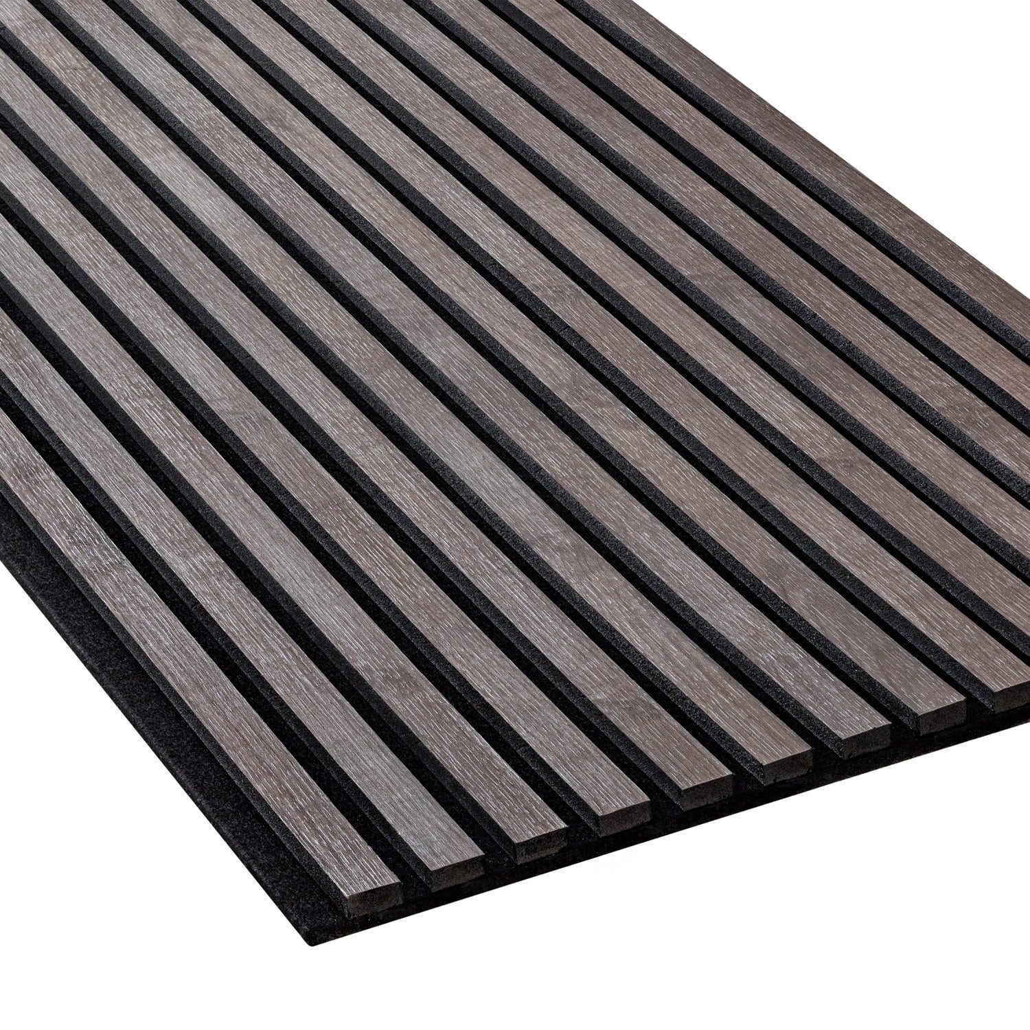 SELITSTYLE 3D Wandpaneel Akustikpanel 240 x 56,5cm 3054676 SELITSTYLE Lamellenwand Eiche dunkel, 0 qm, (3D Akustikpanel, 1-tlg., Wandverkleidung Lamellenpanel Echtholz-Alternative) schalldämmend, einfache Montage, aus PET mit hohem Recyclinganteil