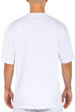 Reichstadt Oversize-Shirt Casual T-shirt 22RS033 (1-tlg) mit Stitching auf der Brust