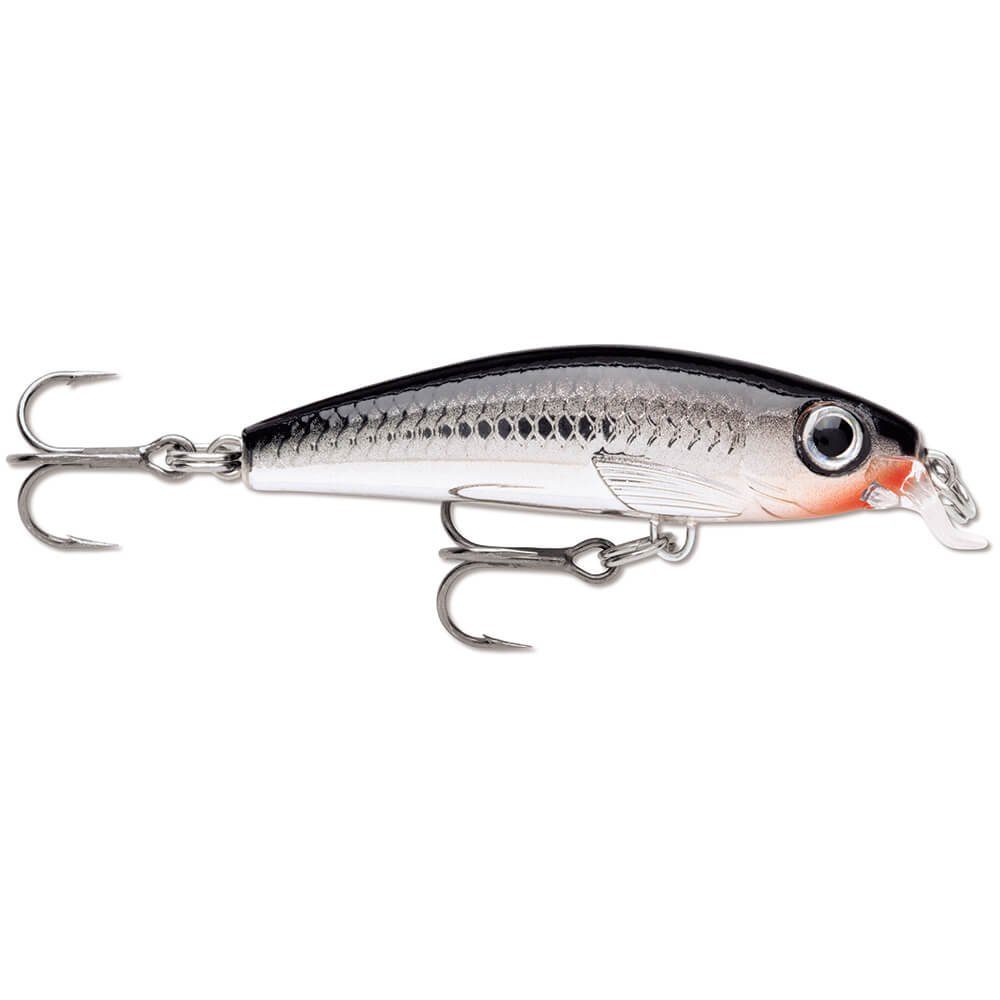 Kunstköder Rapala Ultra Light Minnow Wobbler sinkend CH Chrome