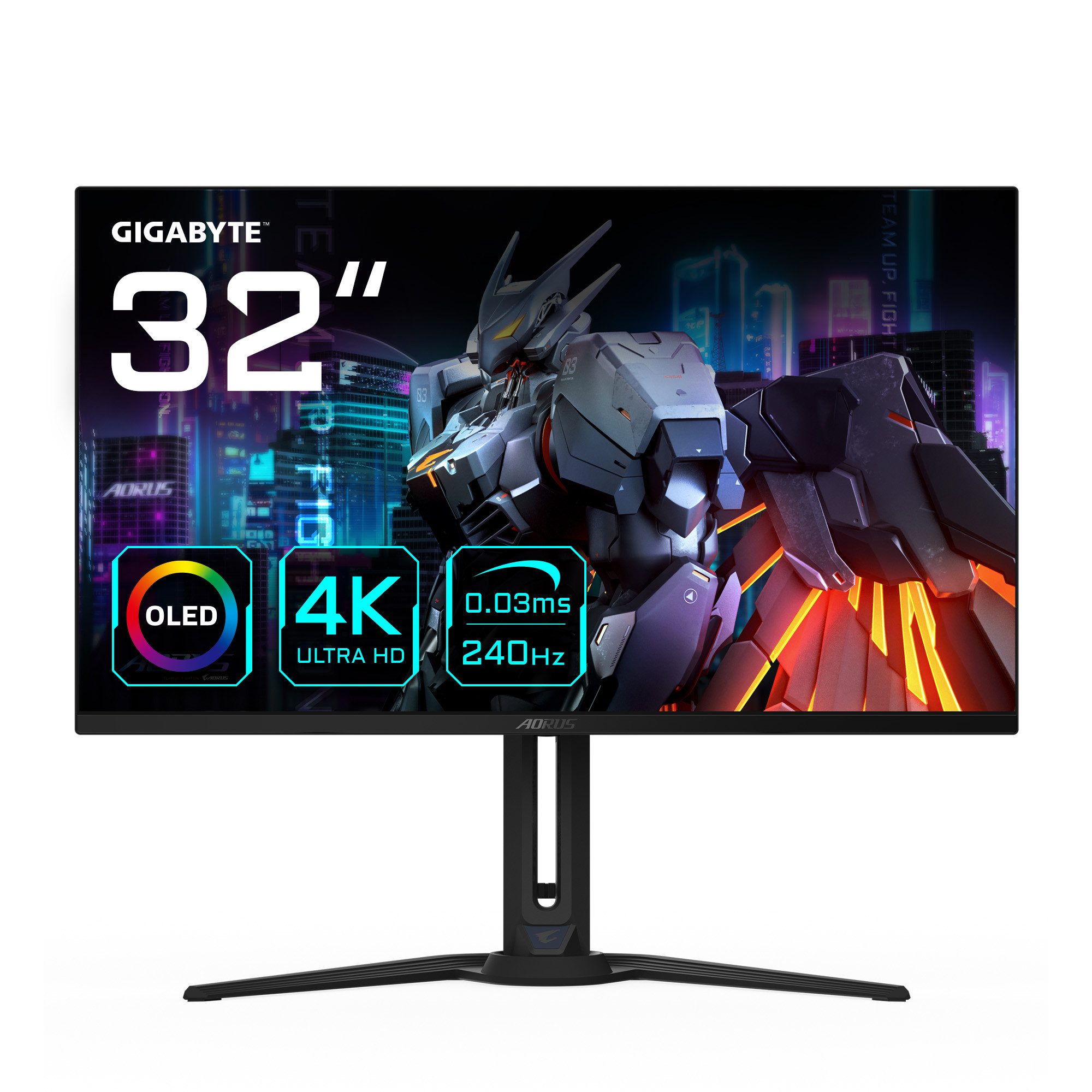 Gigabyte AORUS FO32U2 Gaming-Monitor (80,3 cm/32 ", 3840 x 2160 px, 240 Hz, OLED)