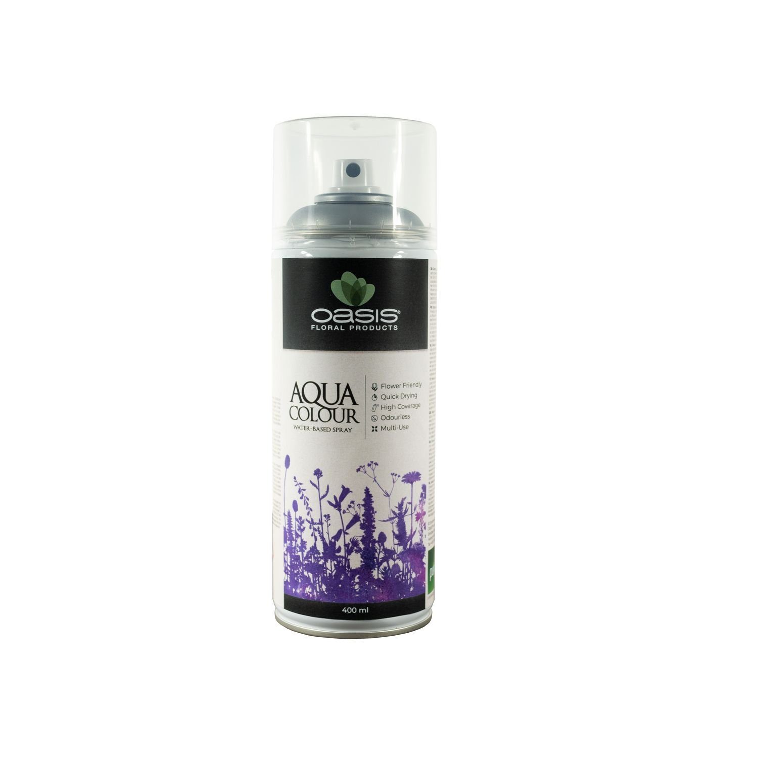 Besserung Oasis Marker Aqua Colour Spray Silber 400ml Metallic