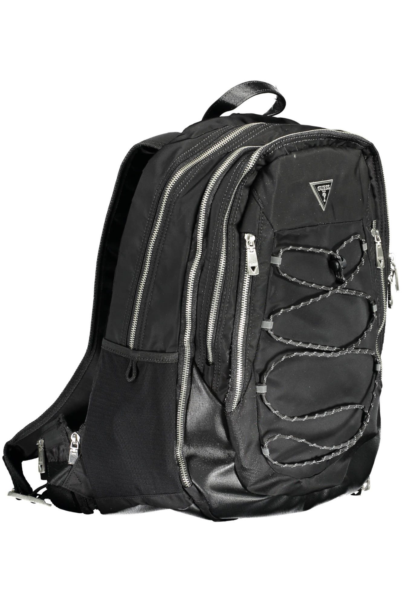 GUESS JEANS Rucksack, Stylischer Herren-Rucksack Schwarz: Vielseitig & Nachhaltig Design