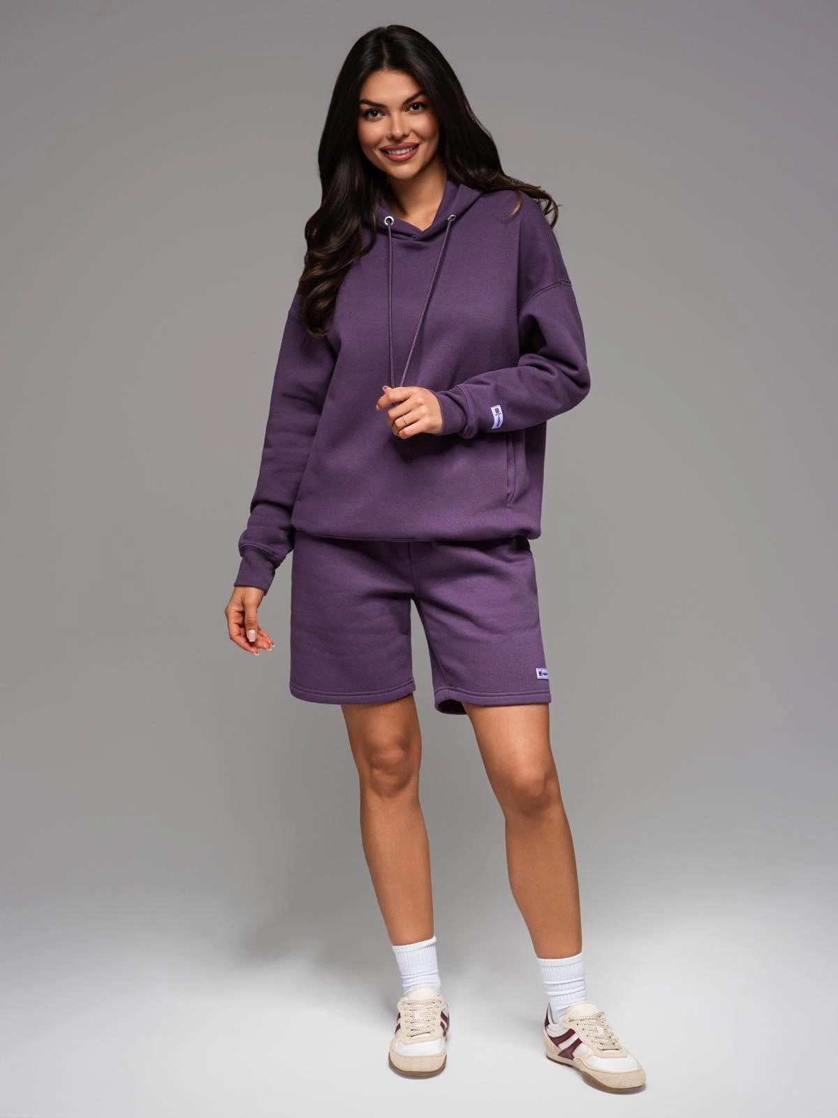 OMBRE Sweatshorts Unisex-Sweatshorts mit Kordelzug in der Taille