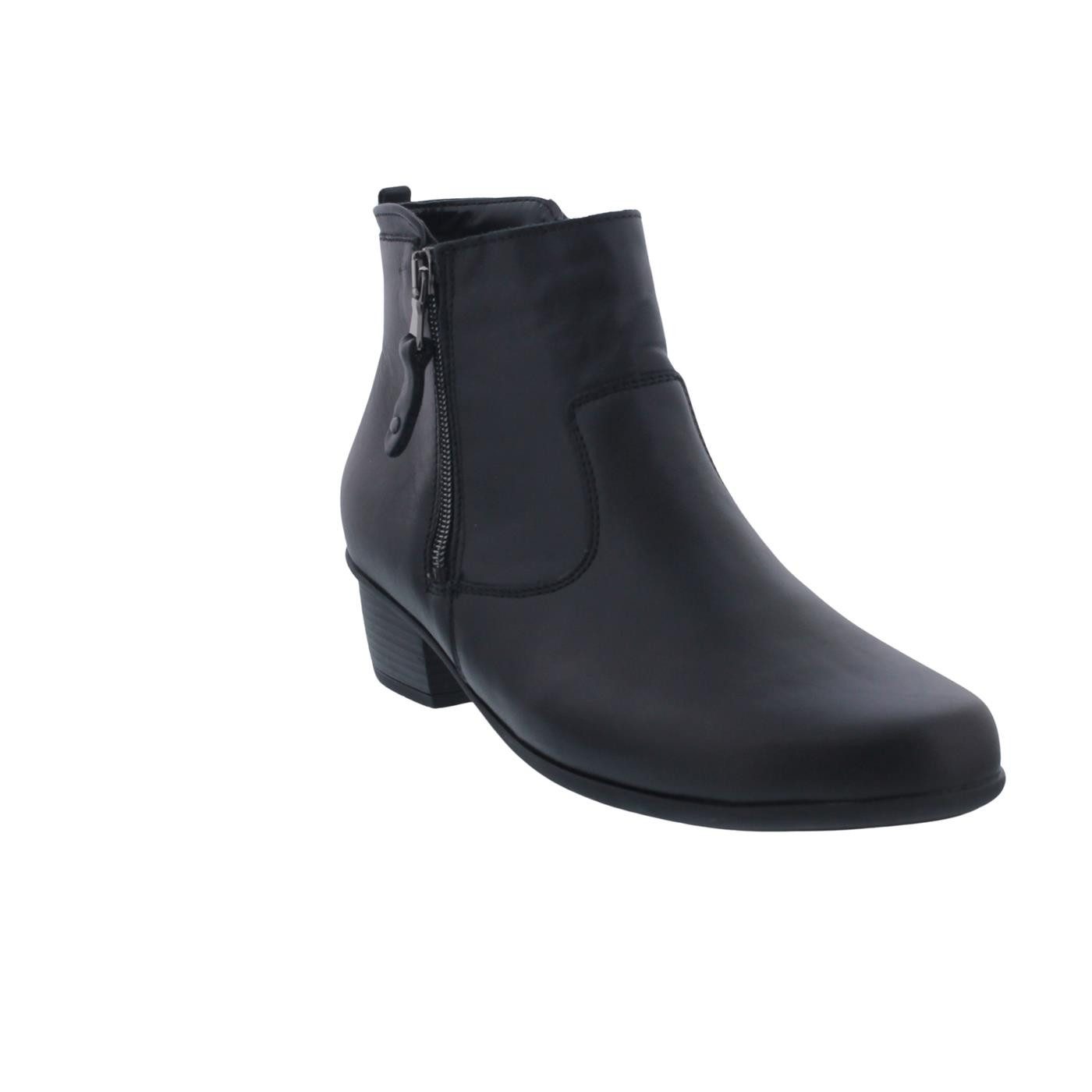 Waldläufer Waldläufer Haifi Stiefelette, Nappa (Glattleder), Schwarz, Reißv günstig online kaufen