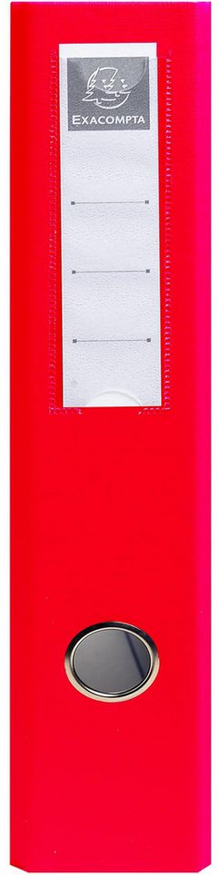 Thumbnail - EXACOMPTA Ringbuchmappe 10x Ringbuch Karton 4Ring 50mm Rücken 70mm 32x29cm A4 Maxi Rot 51745E, Karton Ringbücher