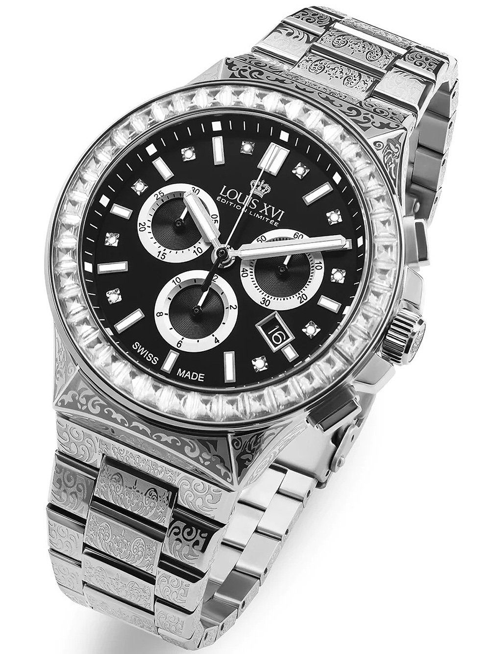 LOUIS XVI Quarzuhr Louis XVI LXVI1217 Le Monarque Royale Chronograph Herren günstig online kaufen