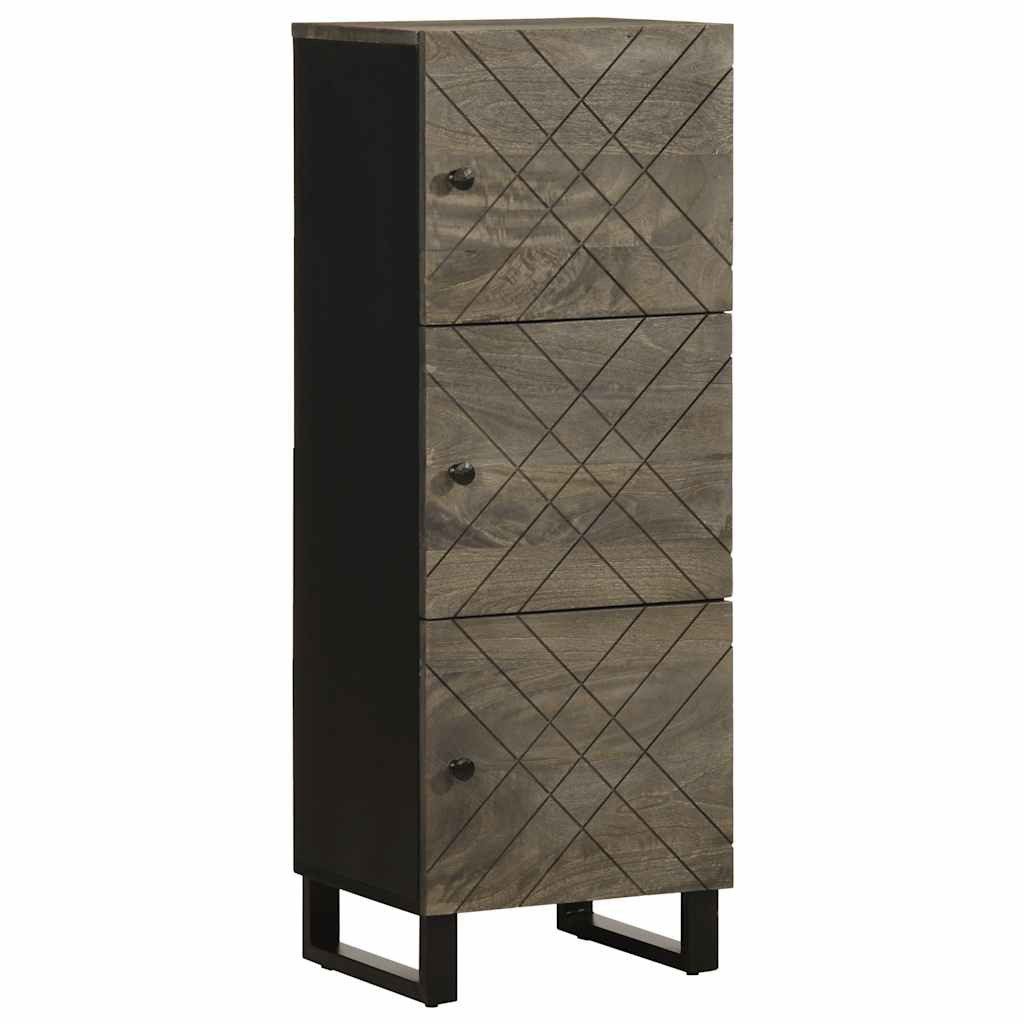 vidaXL Highboard Highboard 40x33x110 cm Massivholz