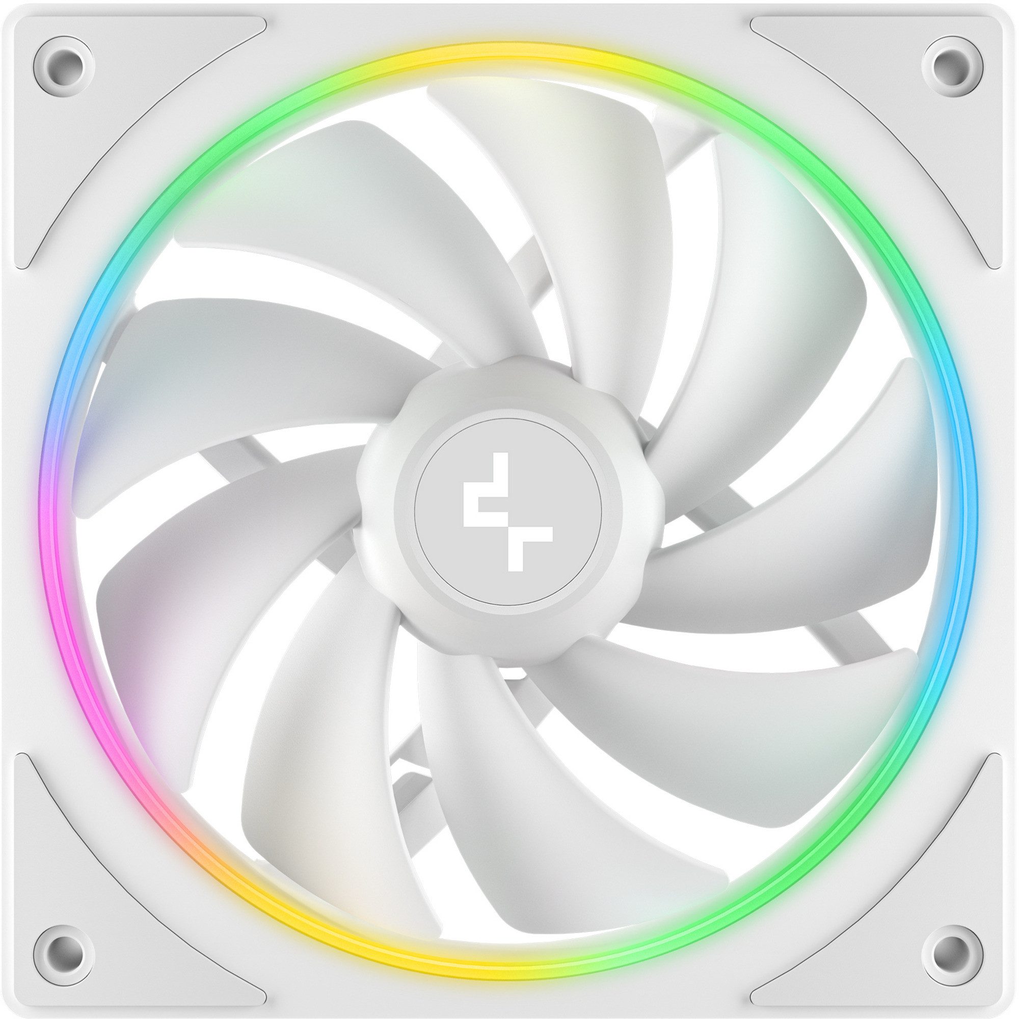 DeepCool Gehäuselüfter DeepCool FL12 SE WH, Gehäuselüfter, (3er Pack)