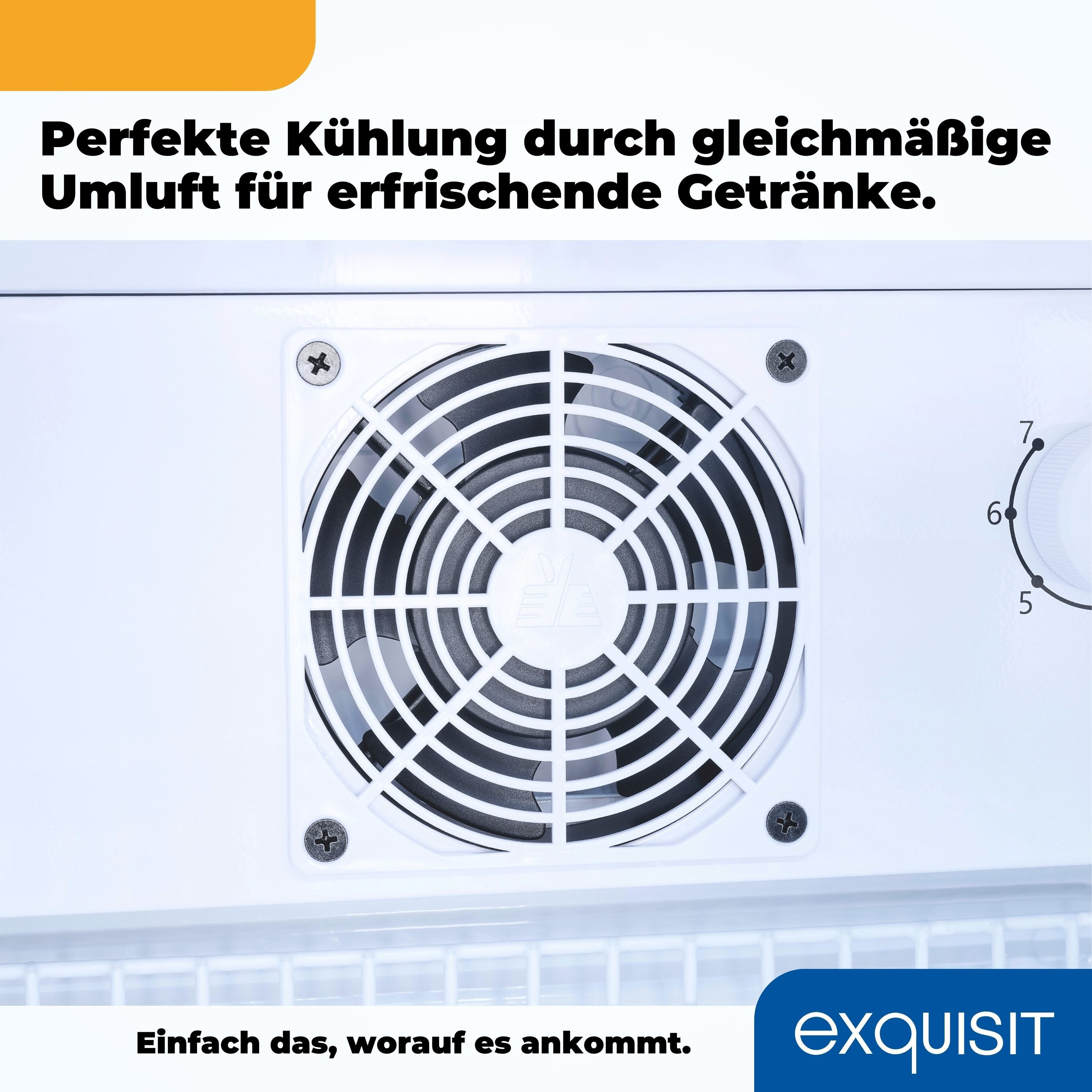 exquisit Getränkekühlschrank GKS240-GT-160C weiss, 140 cm hoch, 54 cm breit, Alles auf einen Blick dank Isolierglastür zudem sehr energieeffizient