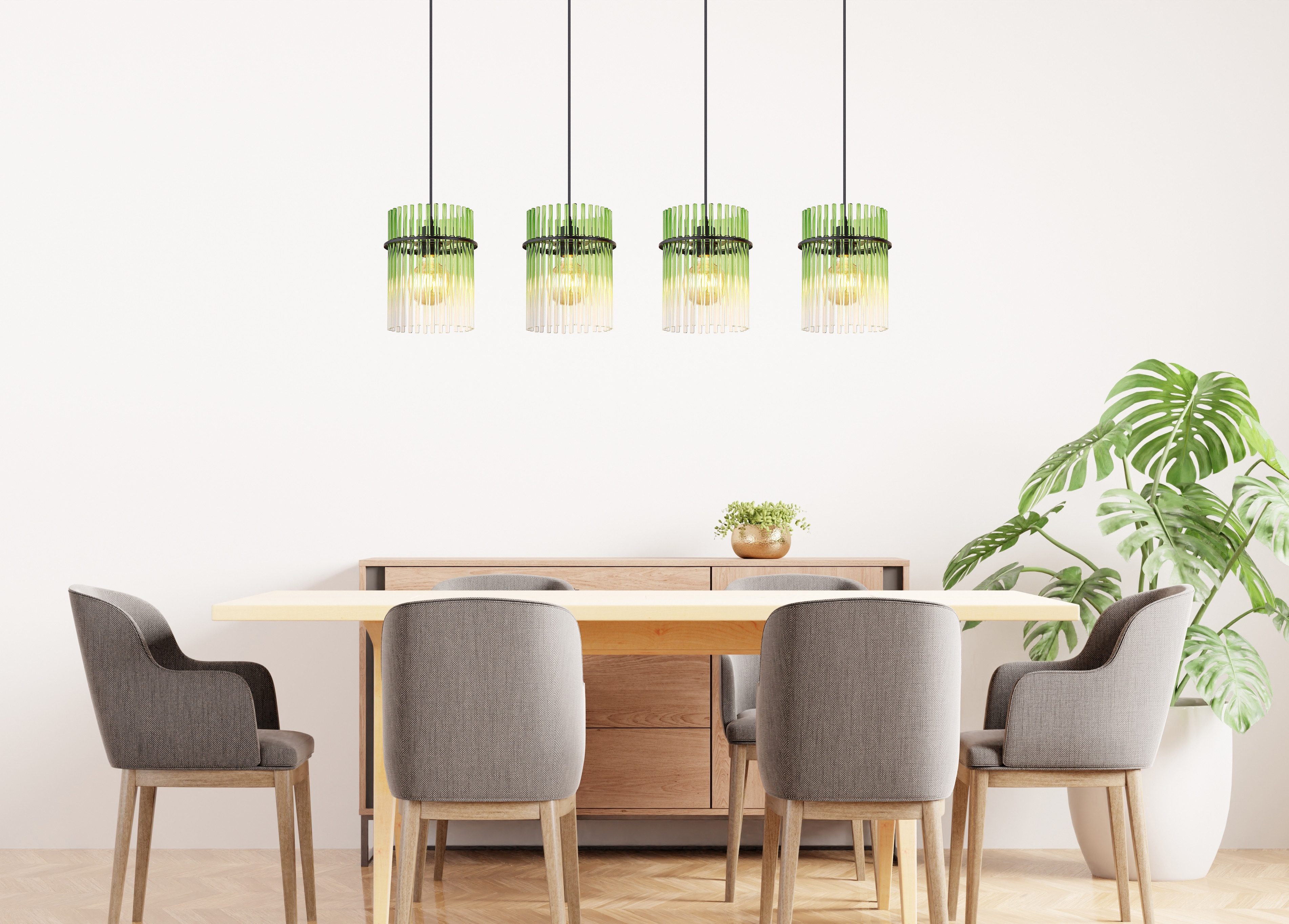 GLOBO LIGHTING Hängeleuchte GORLEY, ohne Leuchtmittel, Hängelampe/Pendelleuchte/Esszimmer/Wohnzimmer/Esstisch