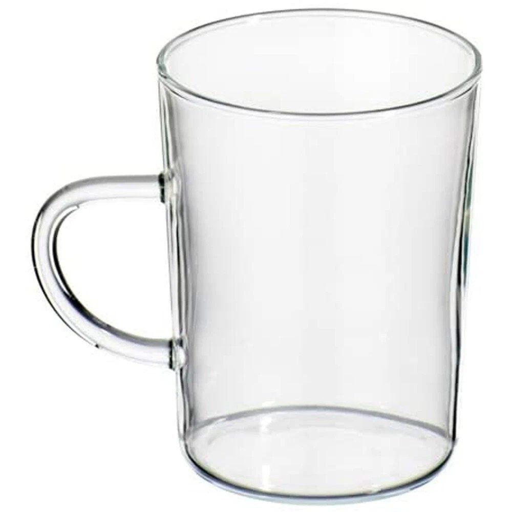 Bohemia Cristal Teeglas Teeglas Set 6-teilig konisch mit Henkel, Glas, Hitzebeständig