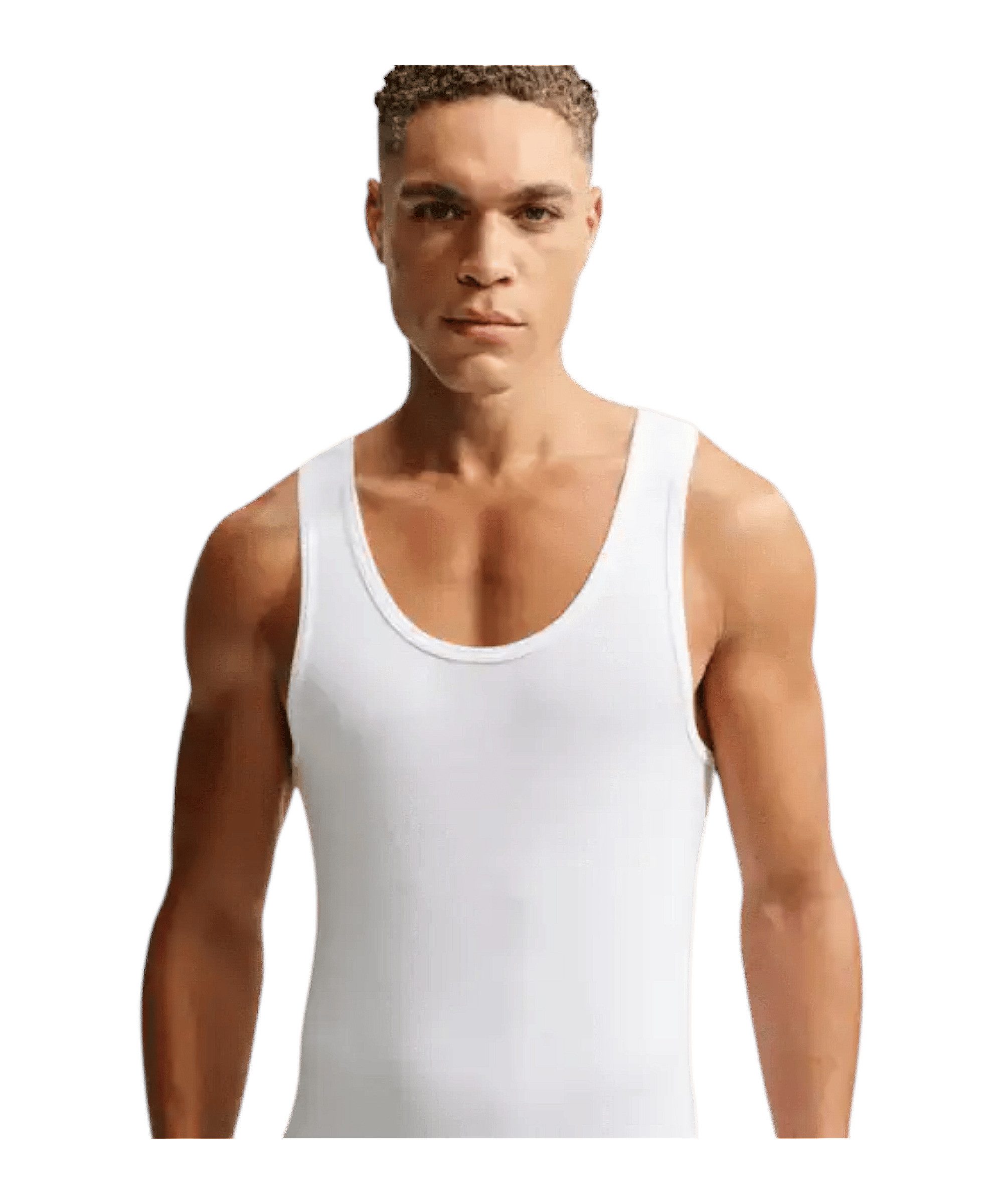 Nike Tanktop Nike Performance Ribbed 2Pk Tanktop Weiß default