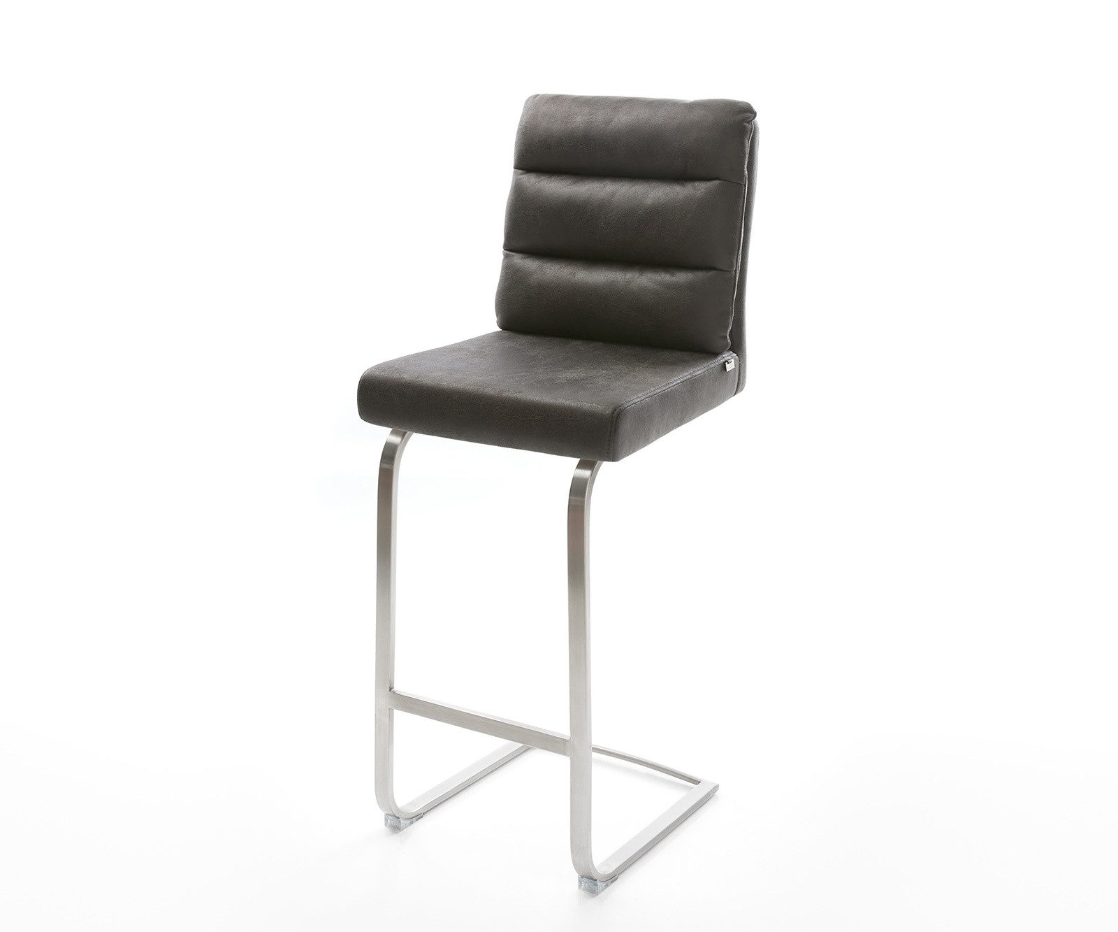 DELIFE Barhocker Pela-Flex, Freischwinger flach Edelstahl günstig online kaufen