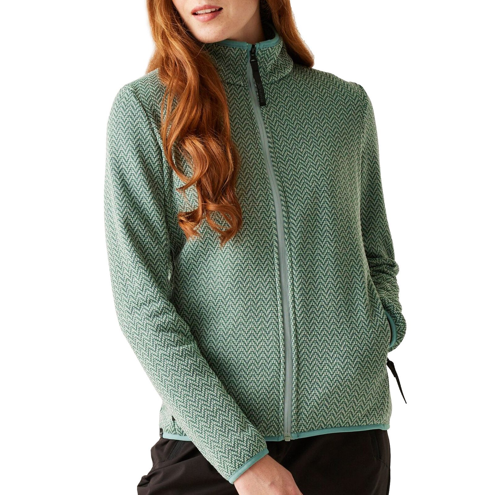 Regatta Fleecejacke Fleecejacke Elzie mit Markenpatch auf dem Ärmel