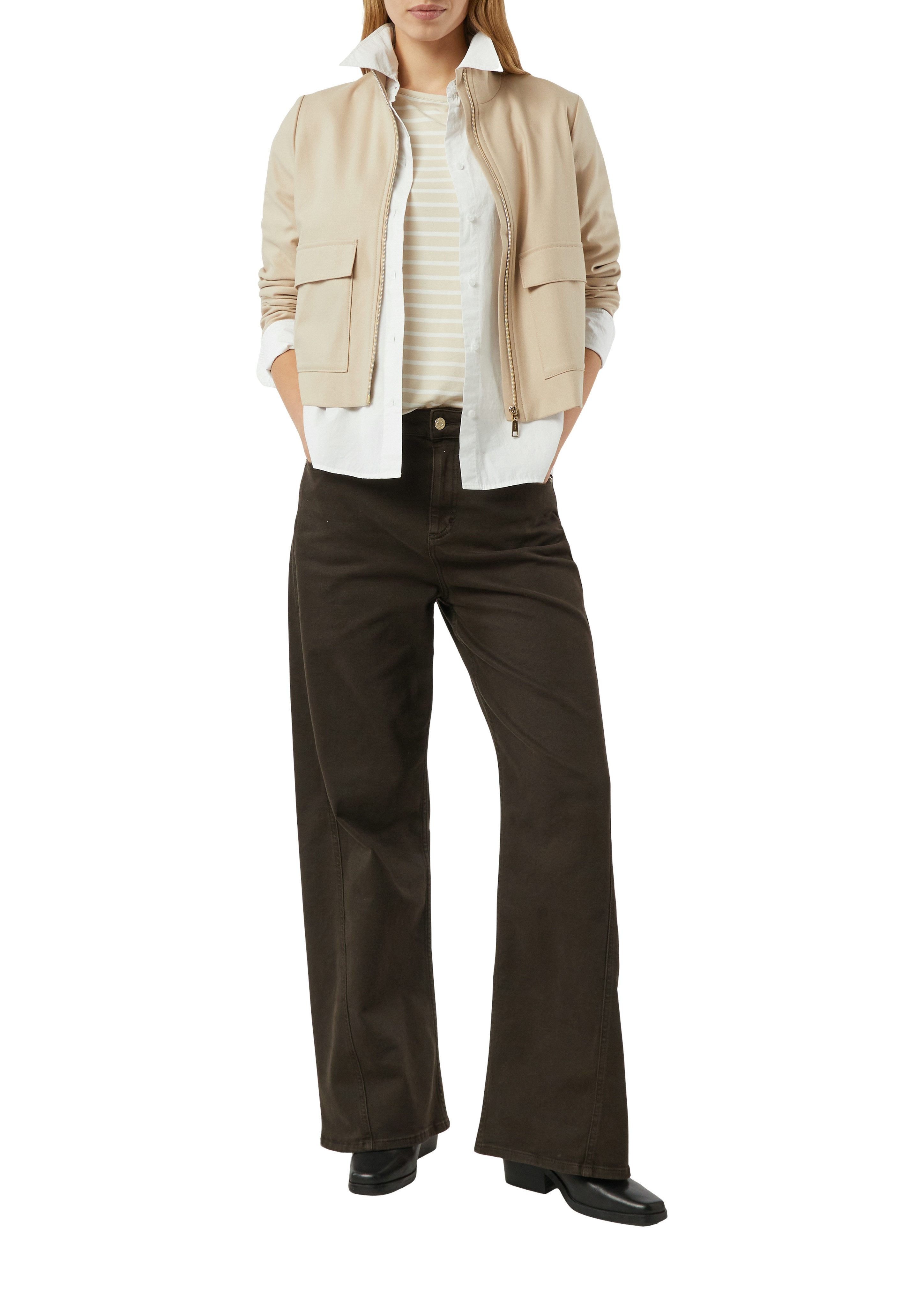 comma T-Shirt im Streifen-Design günstig online kaufen