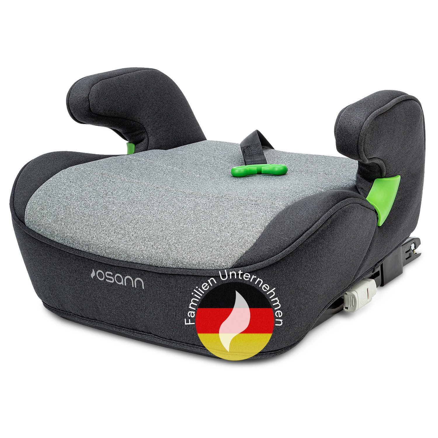 Osann Kindersitzerhöhung Lux Isofix i-Size, ab: 7 Jahren, bis: 12 Jahre, ab: 126 cm, bis: 150 cm, Sitzerhöhung Auto Kinder mit Isofix ab 126cm, Sitzschale, Booster