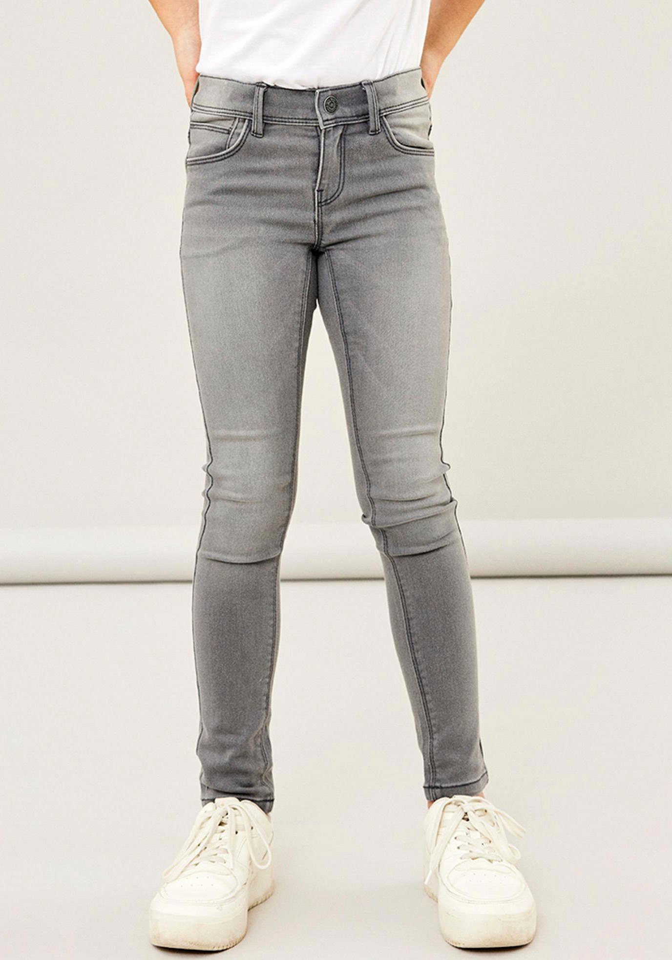 Name It Skinny-fit-Jeans NKFPOLLY SKINNY JEANS aus bequemem Stretchdenim