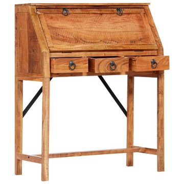 furnicato Schreibtisch 90×40×107 cm Massivholz Akazie