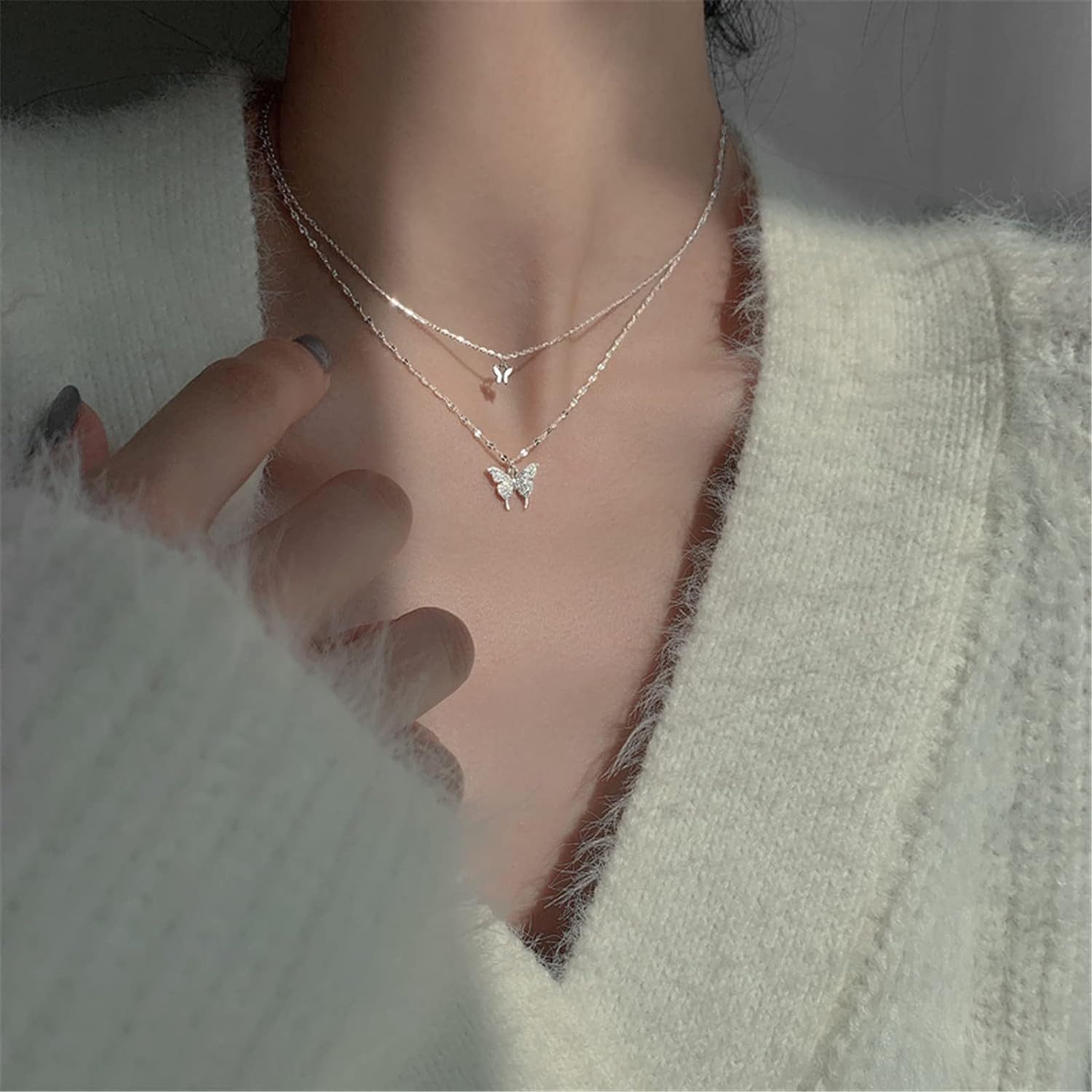 Coonoor Collier-Set 925 Sterling Silber Halskette günstig online kaufen
