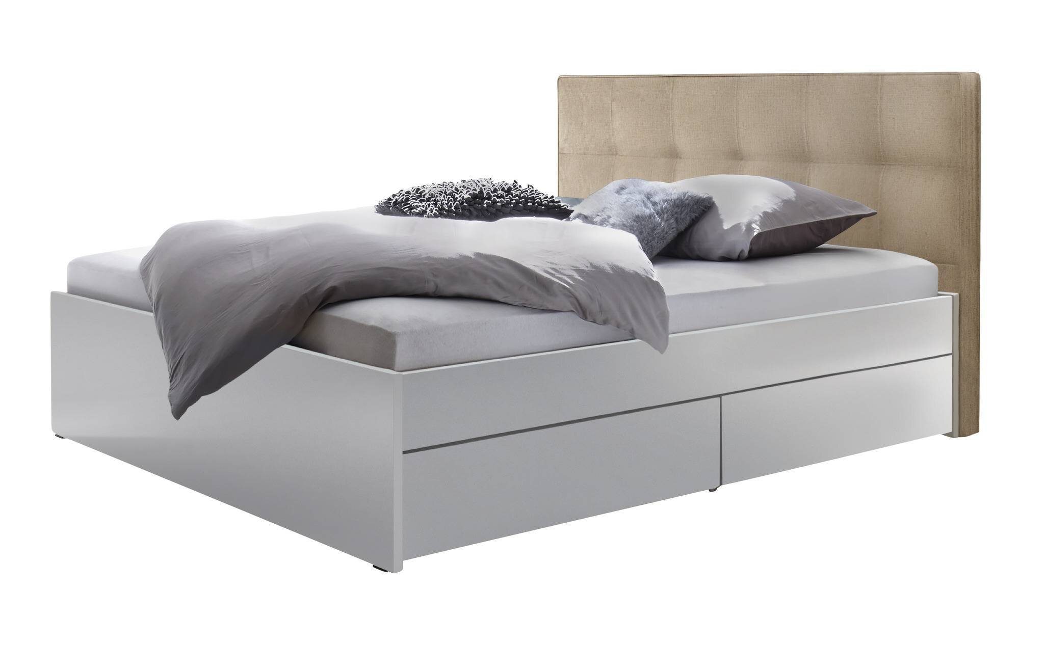 HASENA Bettgestell Hasena Function&Comfort Otello Standard Massivholzbett mit Stauraum (1)