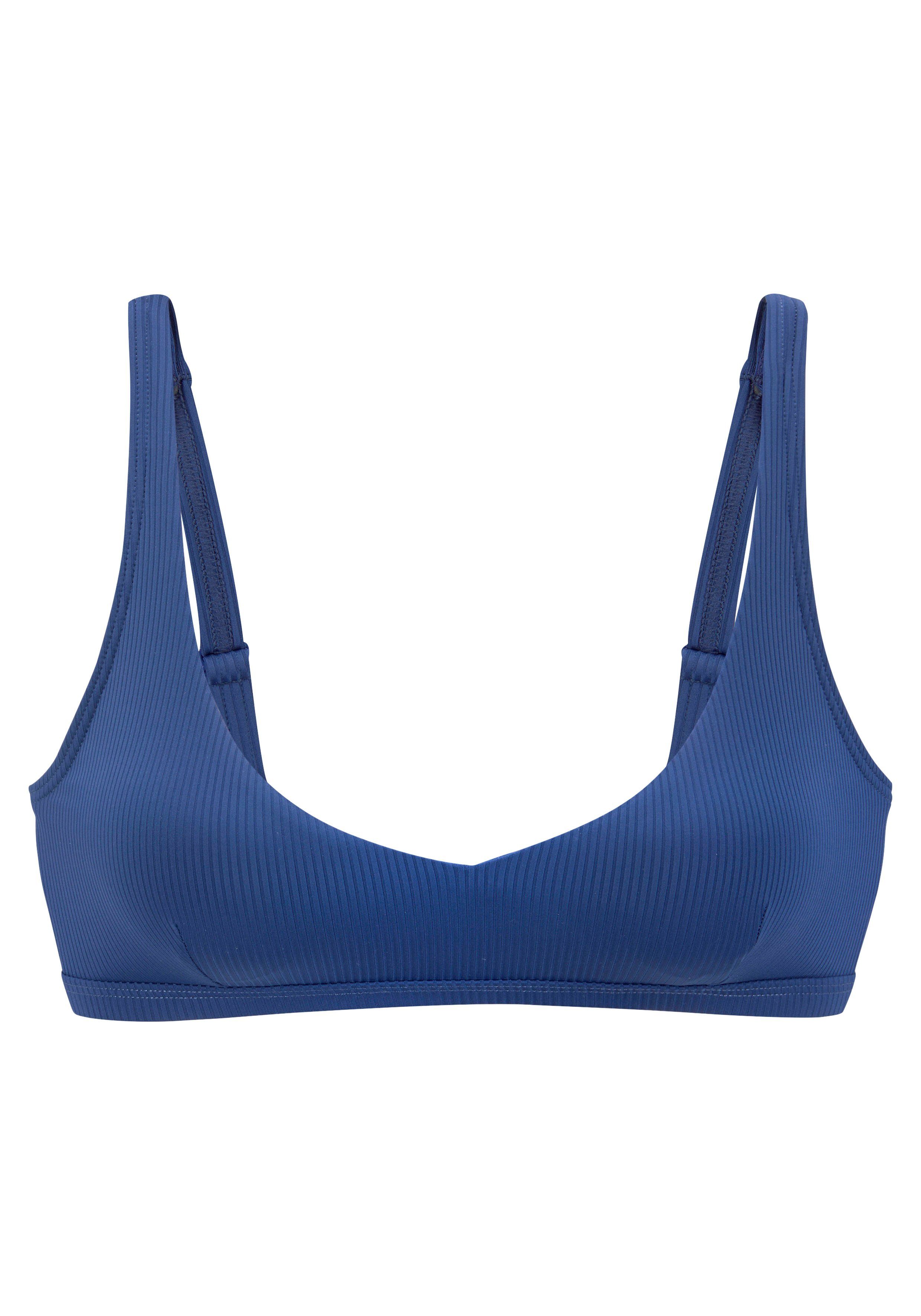 Venice Beach Bustier-Bikini-Top Lucky, aus gerippter günstig online kaufen