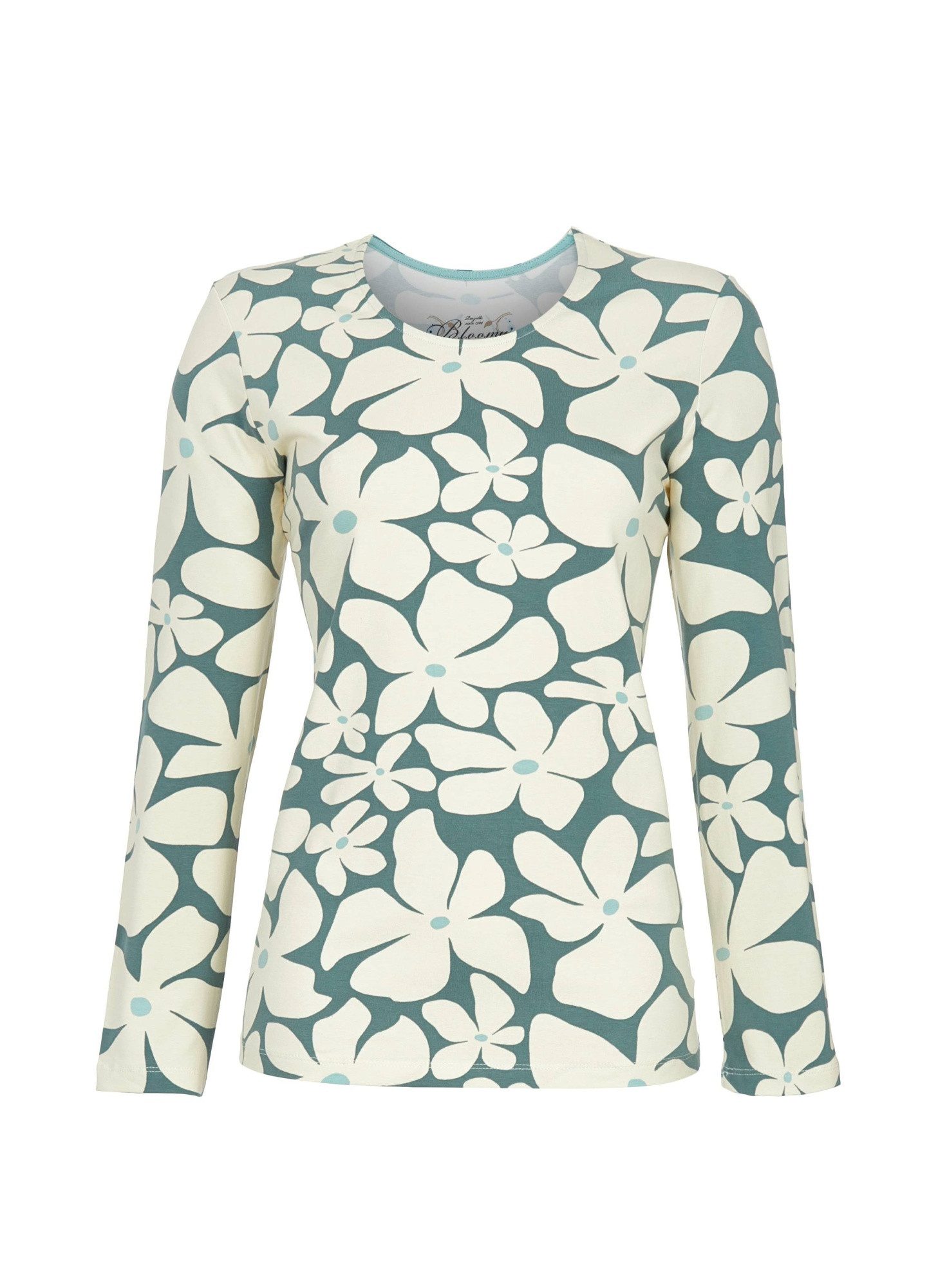 Ringella Pyjamaoberteil mit abstrahiertem Blumenprint (1-tlg) günstig online kaufen