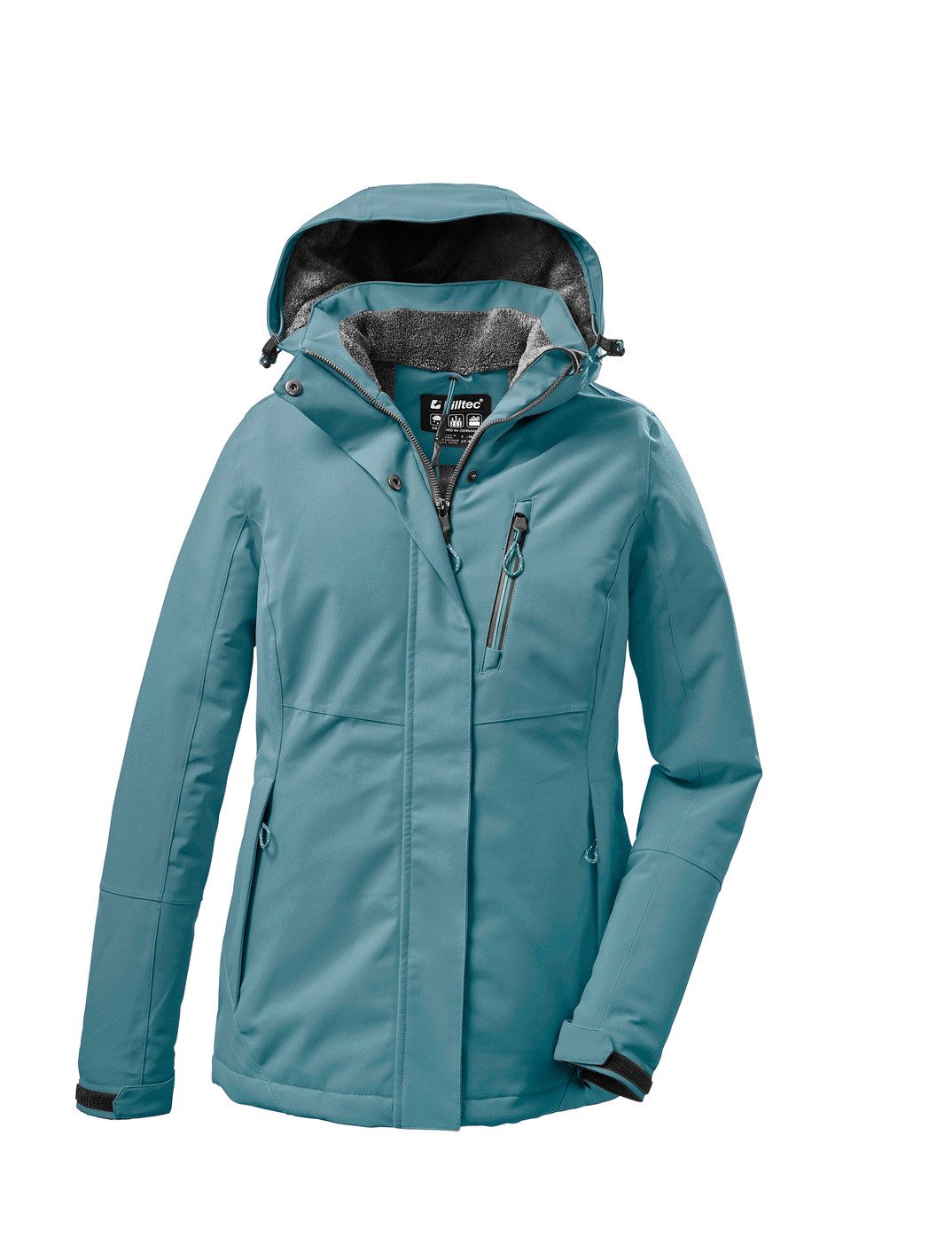 Killtec Funktionsjacke KOW 140 WMN JCKT Wasserdicht & Winddicht & Atmungsaktiv, Übergangsjacke