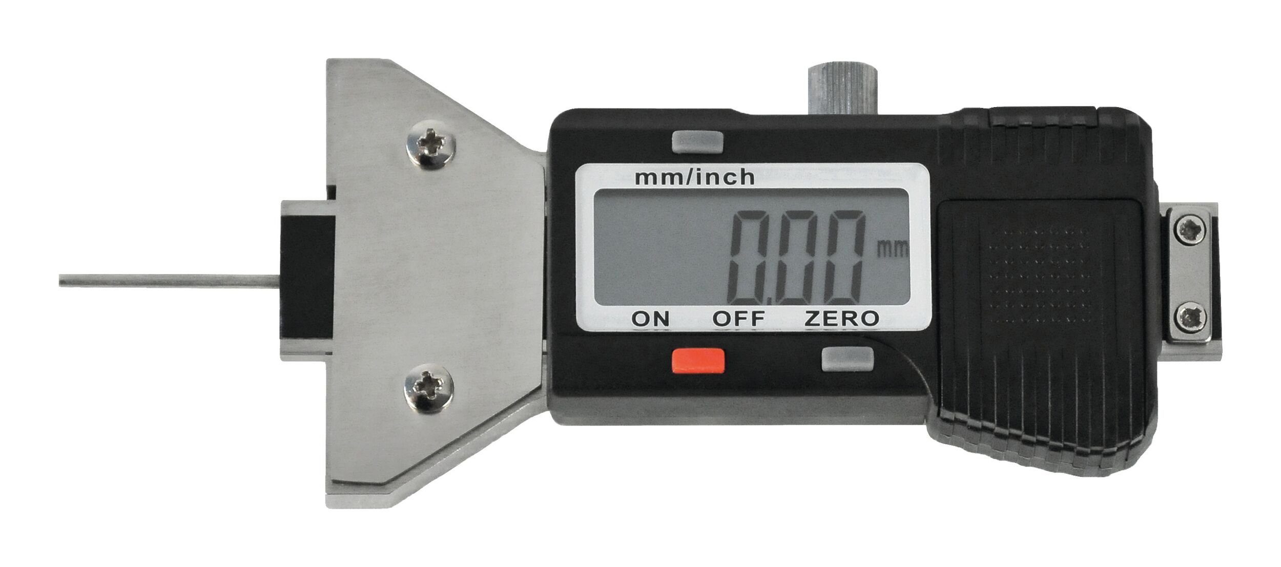 fortis Messschieber, Tiefenmessschieber IP54 digital mit Stift 0-25 mm