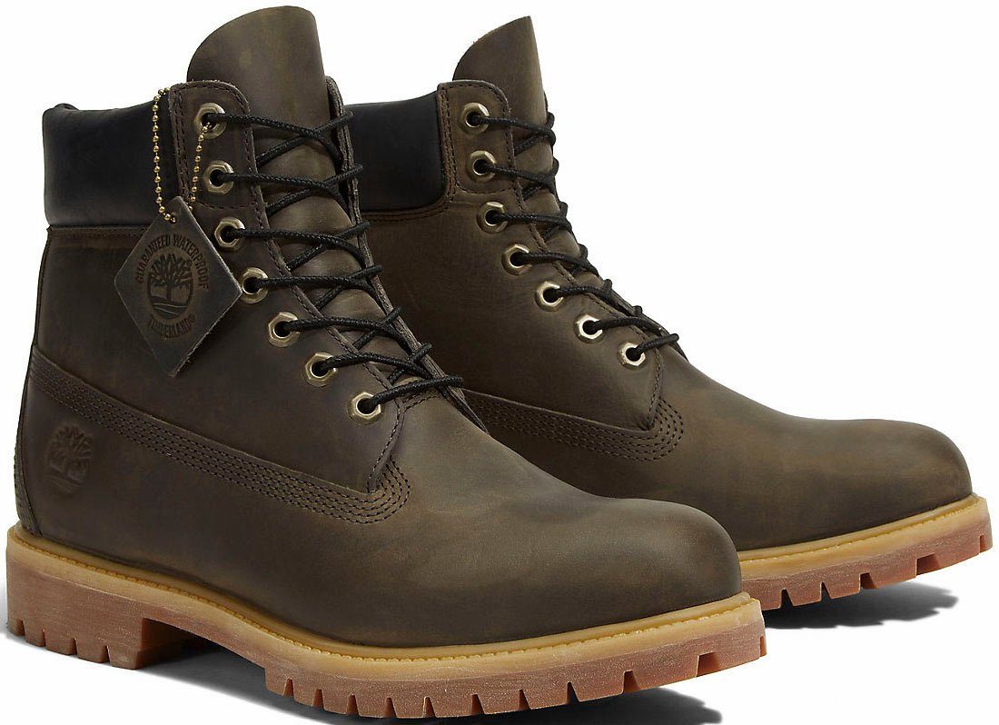 Timberland 6in Premium Boot Schnürboots blaugrau