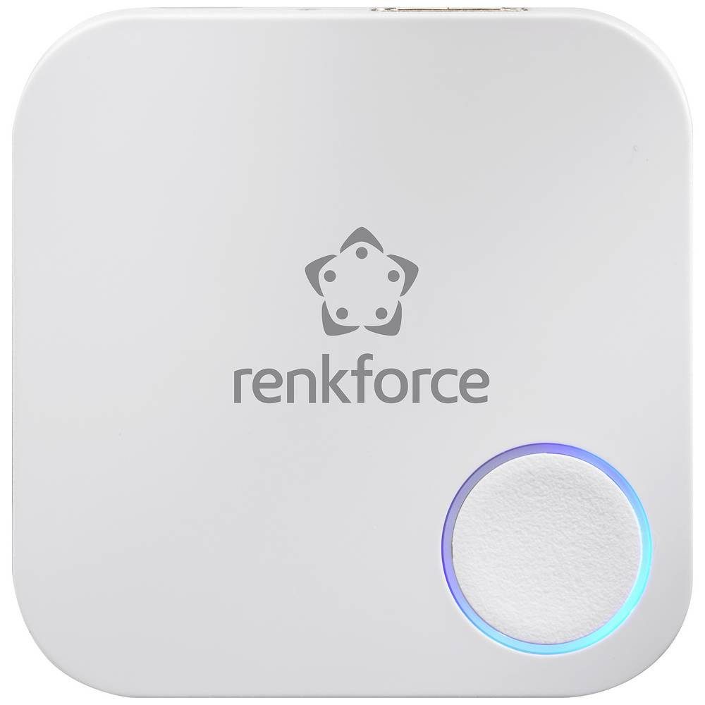 Renkforce Streaming UHD Drahtloser Präsentationsempfänger, 4K Miracast Boxen