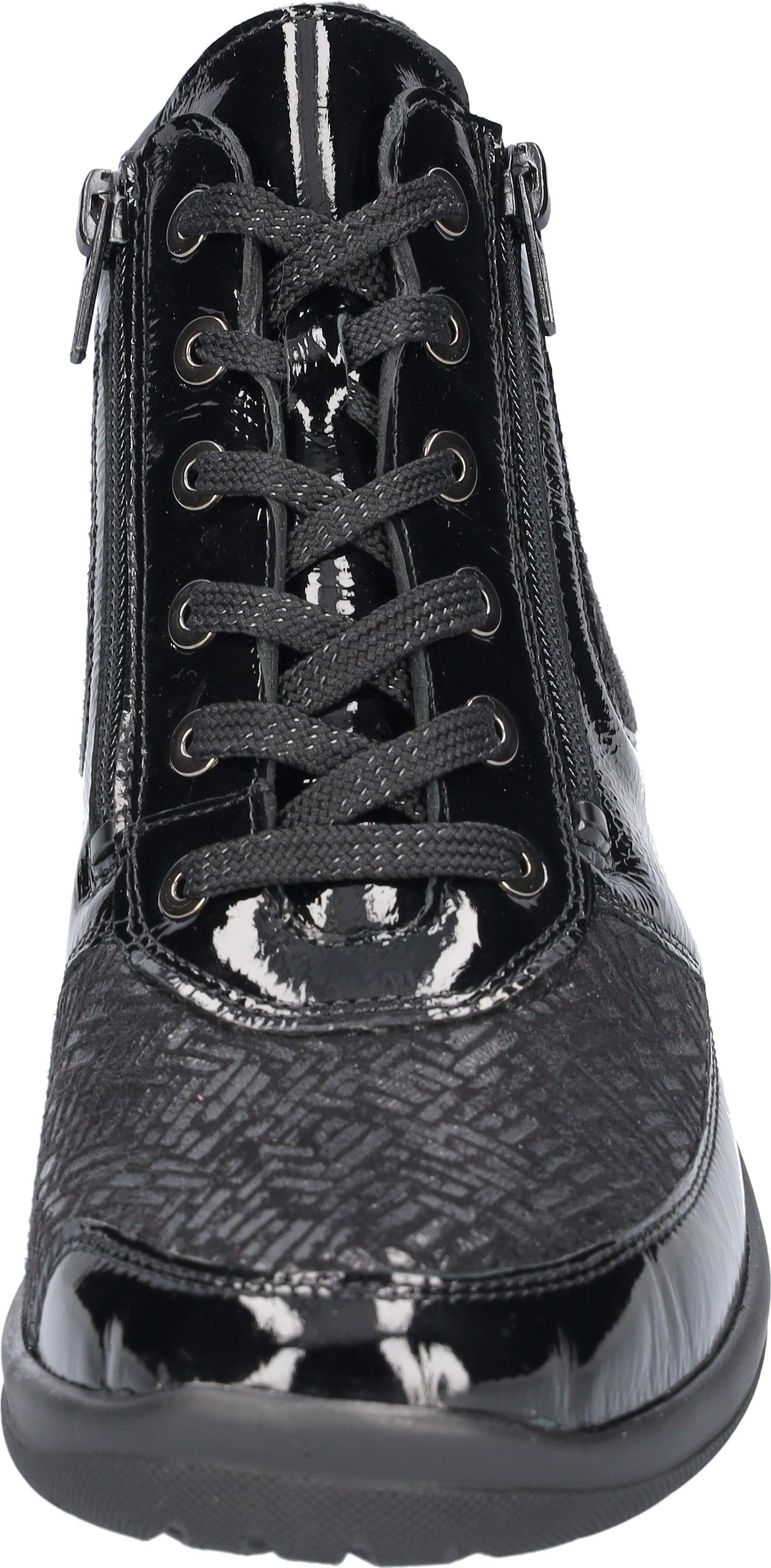 Waldläufer HESNA-Soft Schnürboots, Bequemschuh, High Top Sneaker in Komfortweite H (sehr weit)