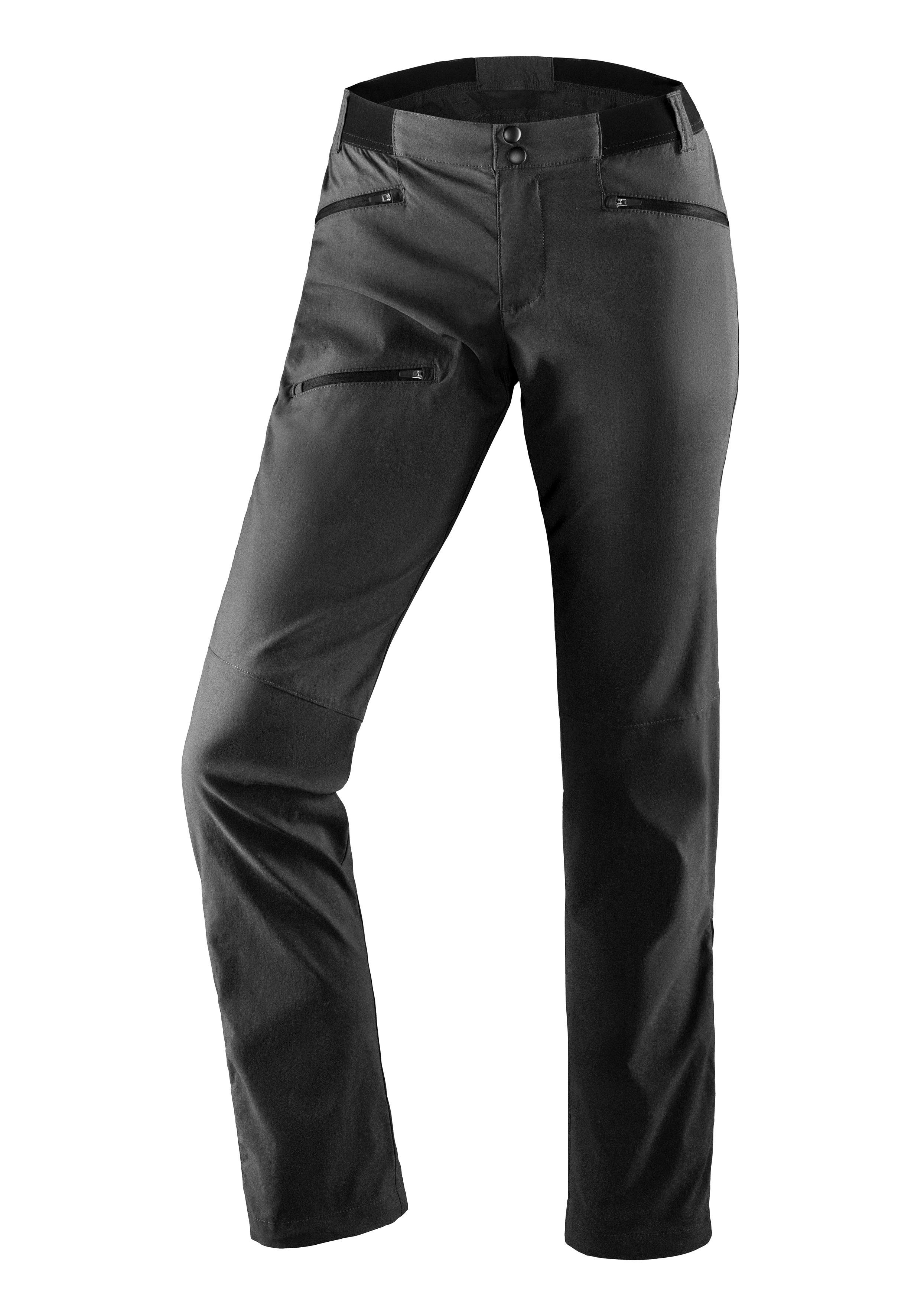 Zipper mit 3 Taschen ACTIVE Trekkinghose LASCANA schwarz