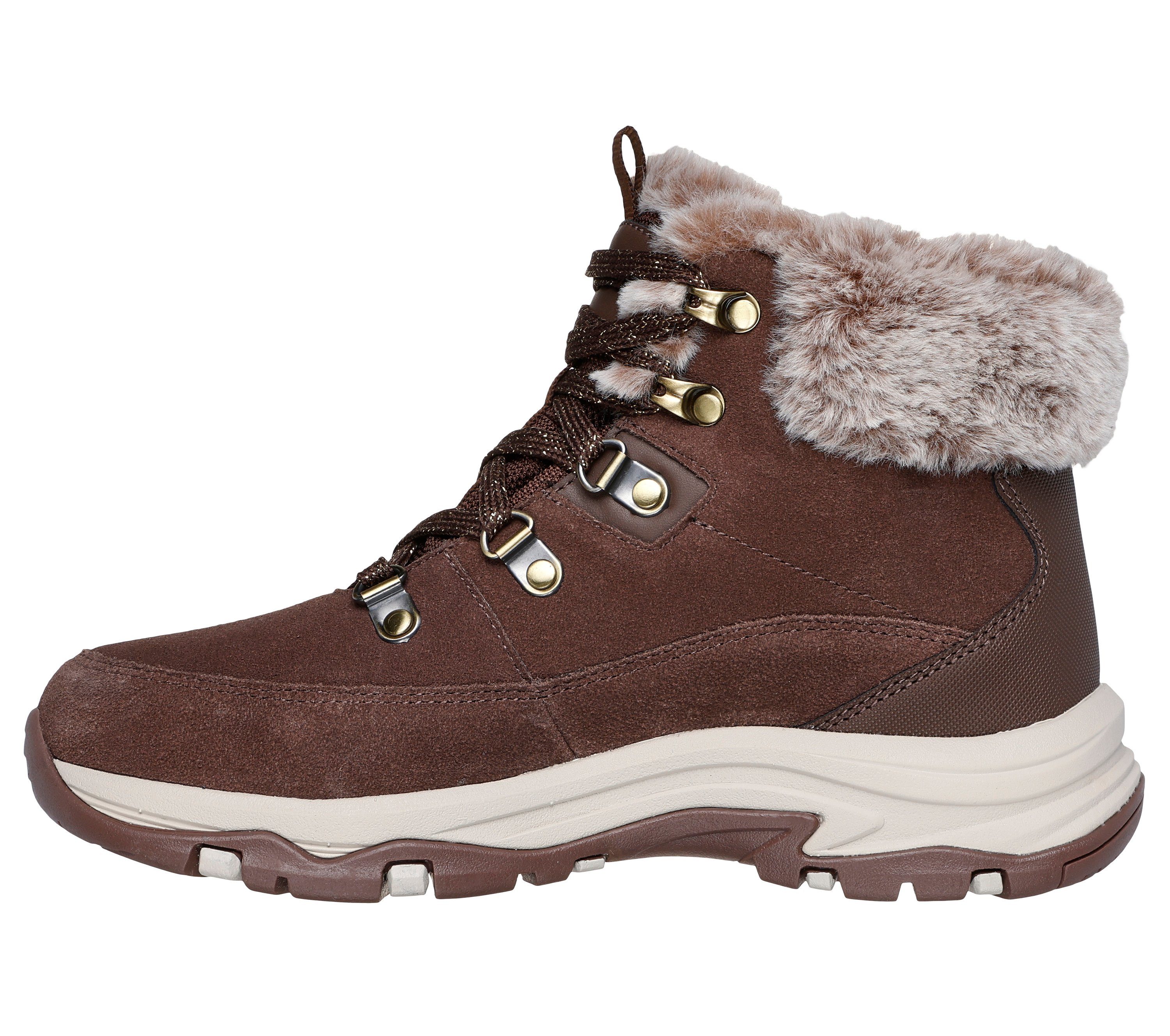 Skechers TREGO-SNOW WORRIES Winterboots Schnürboots, Schnürstiefelette mit TEX – Bild 2 von 4