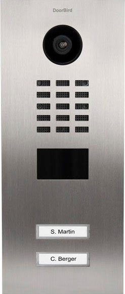 DoorBird Überwachungskamera IP Video Türstation D2102V (Außenbereich, Innenbereich, 1-tlg)