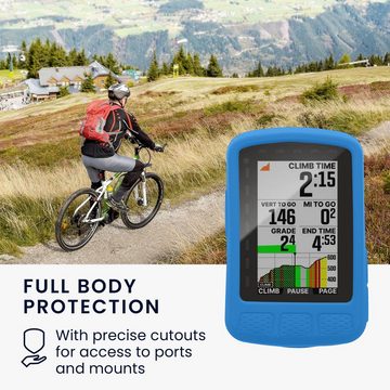 kwmobile Backcover Hülle für Wahoo Elemnt Roam V2, Silikon GPS Fahrrad Case Schutzhülle