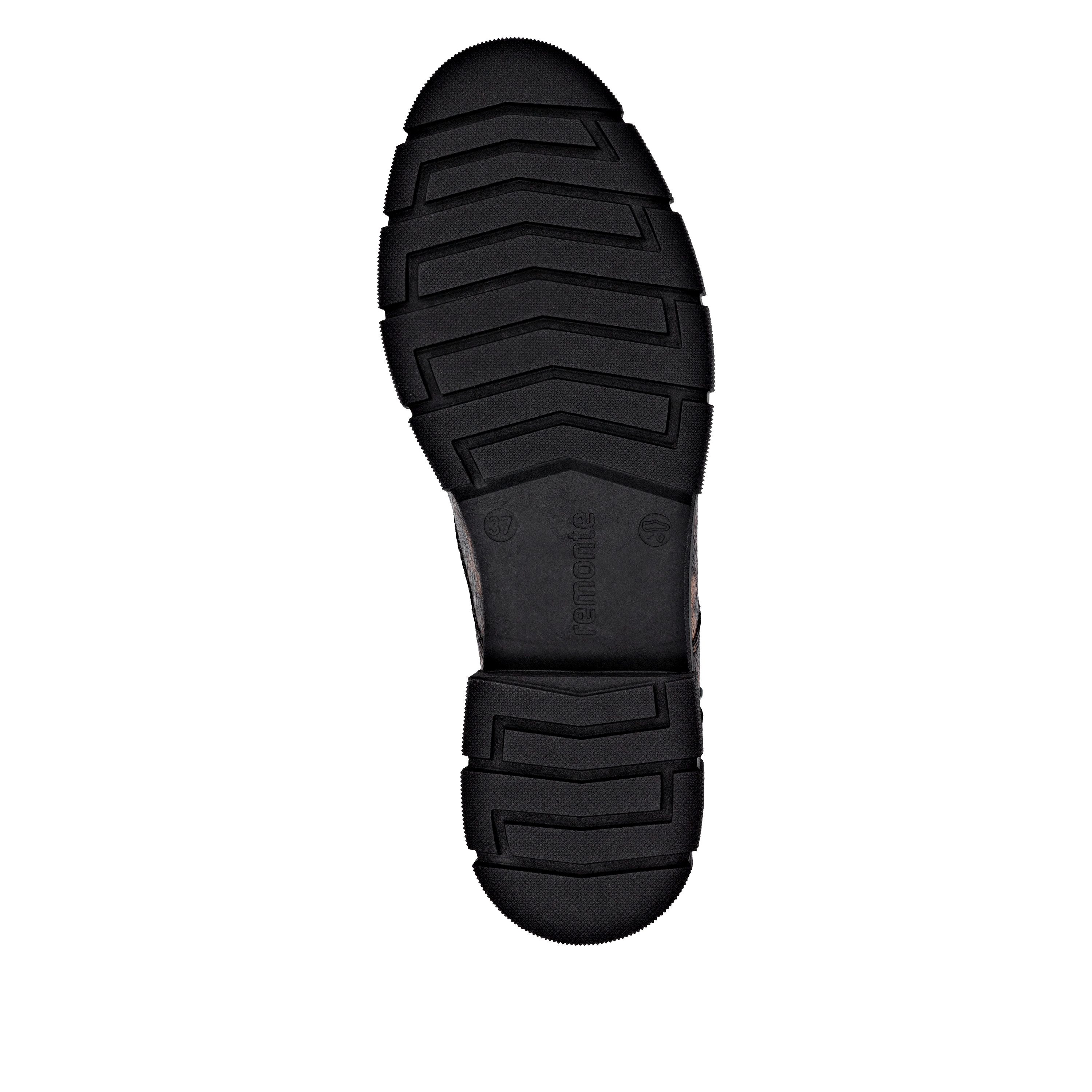 Remonte Schnürstiefelette Schnürboots, Stiefelette, Profilsohle, mit Glitzer-Schnürsenkel