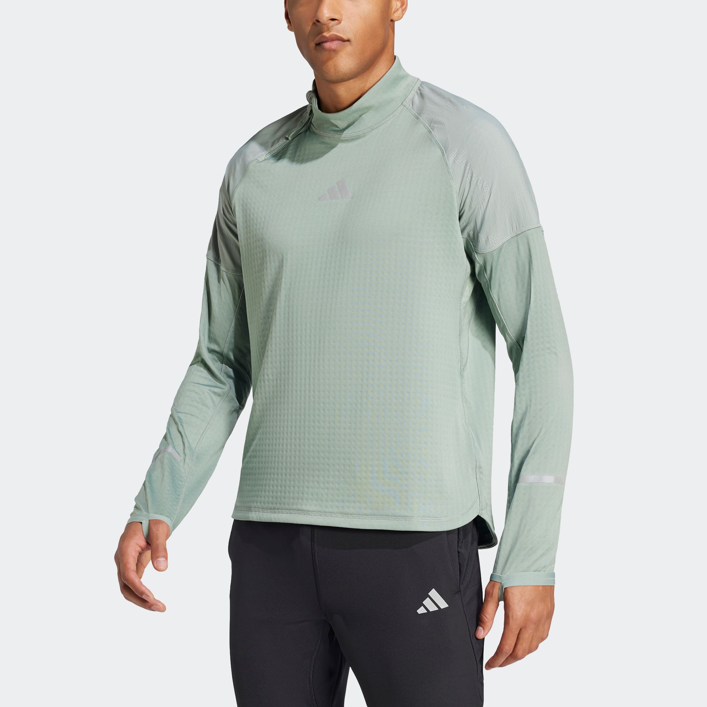adidas Performance Rollkragenshirt ULT HIVIS 1/2 M Running Langarmshirt günstig online kaufen